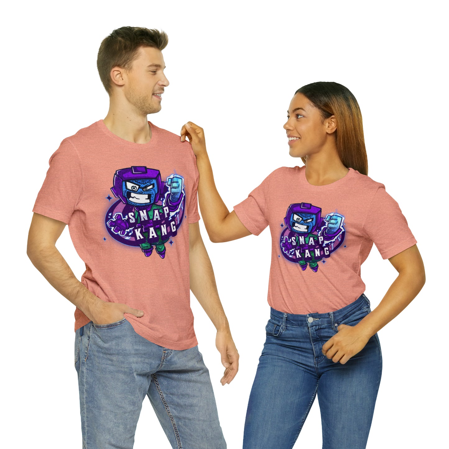 "Snap kang logo" Marvel Snap Unisex Jersey Short Sleeve Tee