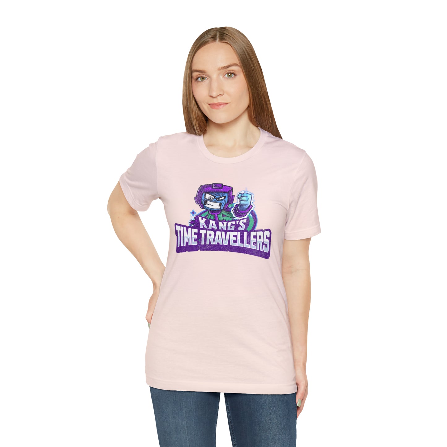 "kang's time travellers" Marvel Snap Mascot Unisex Jersey Short Sleeve Tee