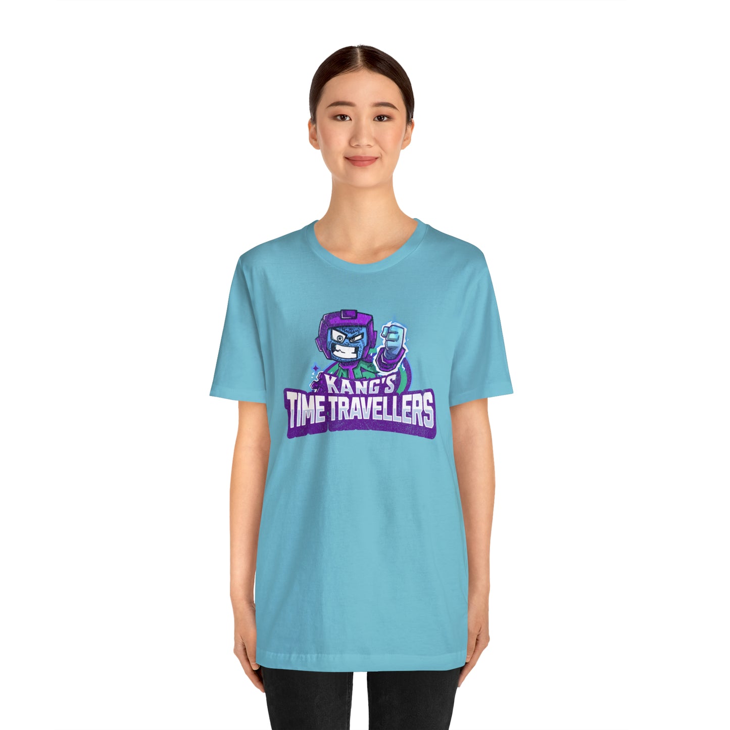 "kang's time travellers" Marvel Snap Mascot Unisex Jersey Short Sleeve Tee