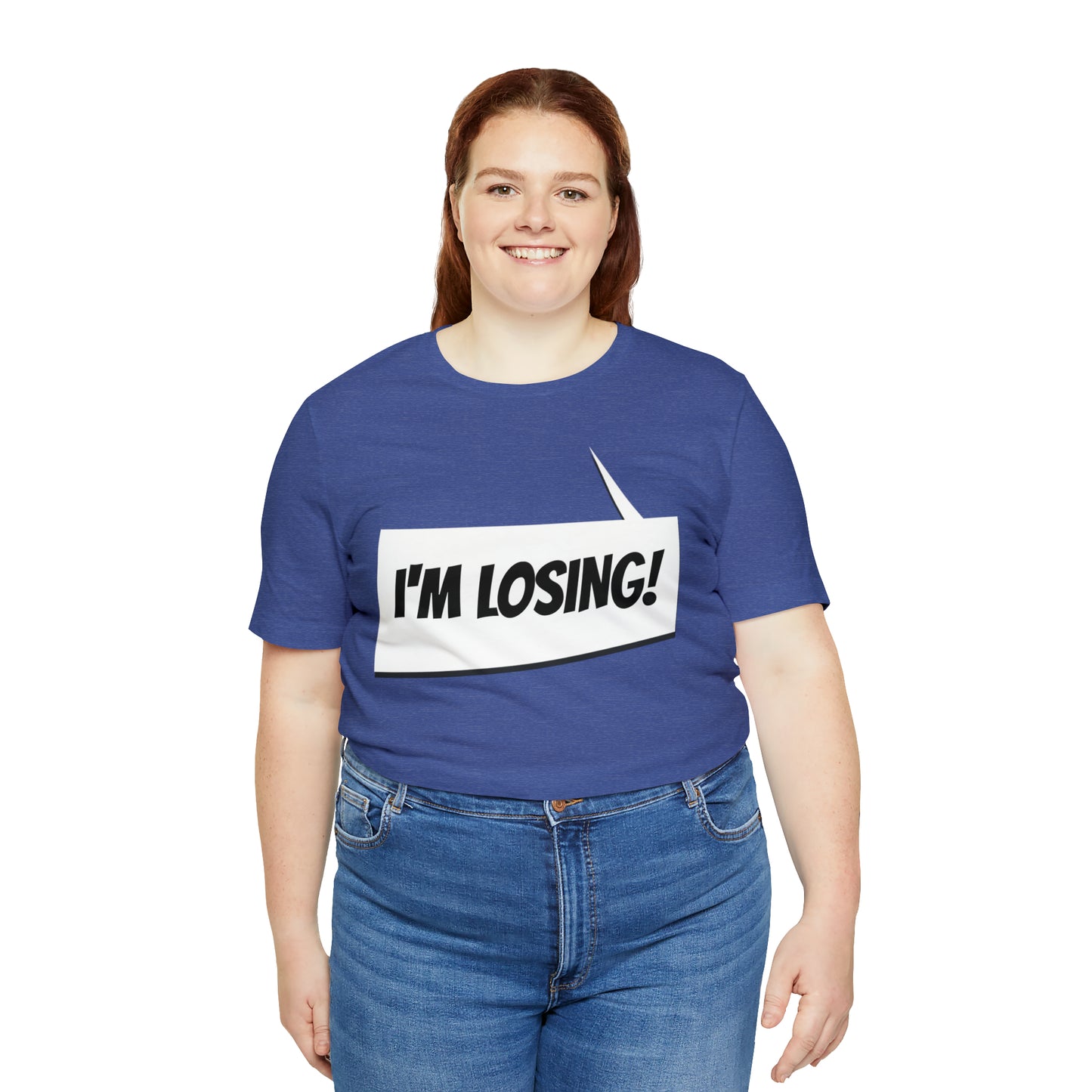 "I'm losing" Marvel Snap Unisex Jersey Short Sleeve Tee