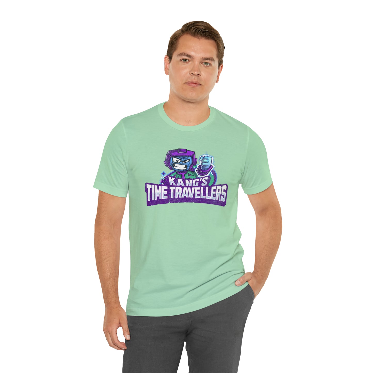 "kang's time travellers" Marvel Snap Mascot Unisex Jersey Short Sleeve Tee