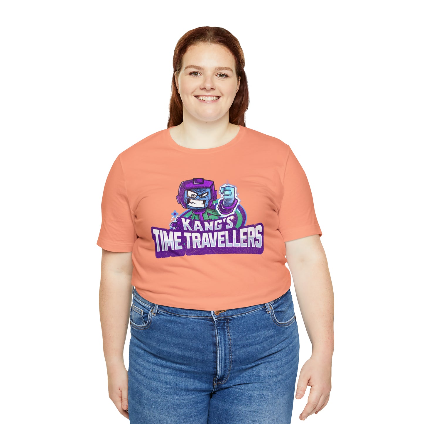 "kang's time travellers" Marvel Snap Mascot Unisex Jersey Short Sleeve Tee