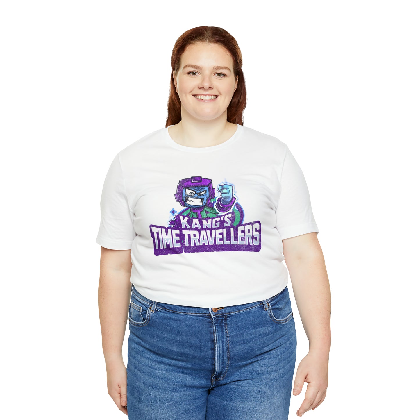 "kang's time travellers" Marvel Snap Mascot Unisex Jersey Short Sleeve Tee