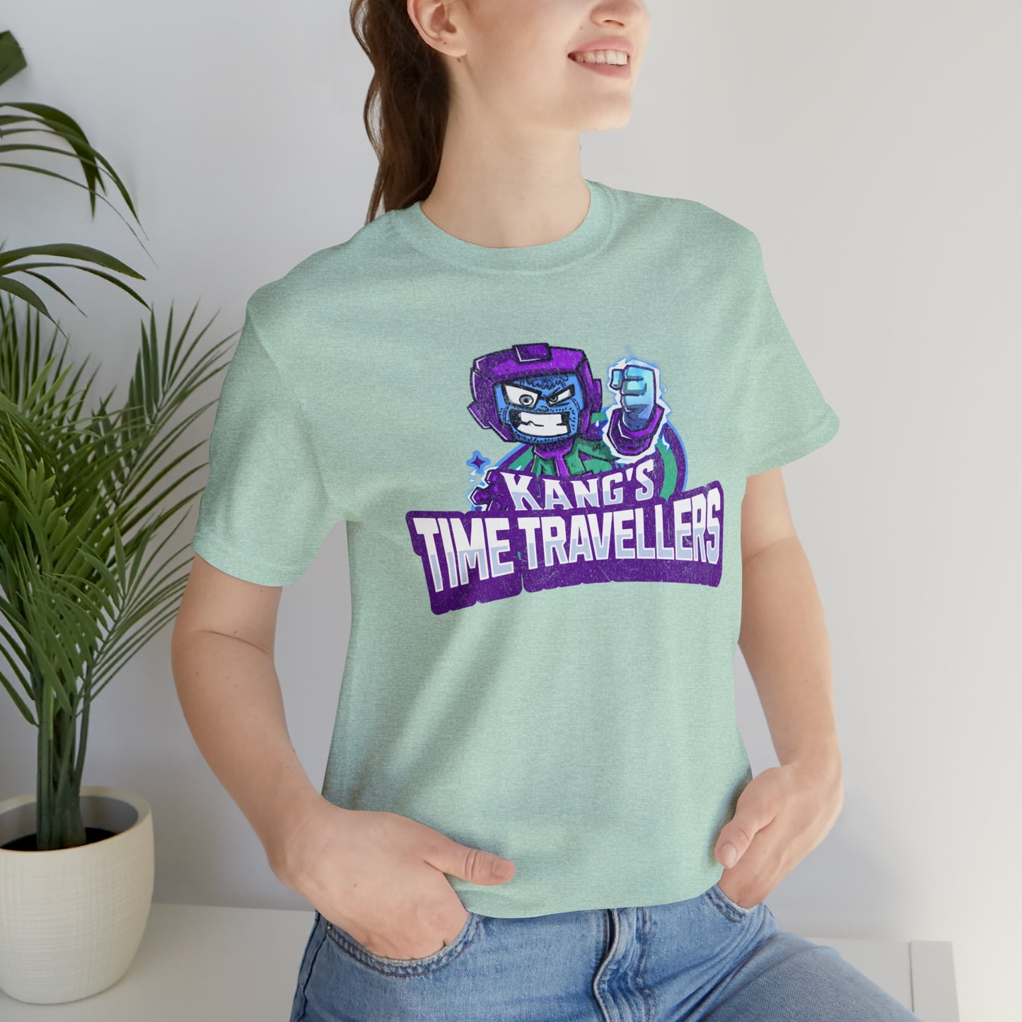 "kang's time travellers" Marvel Snap Mascot Unisex Jersey Short Sleeve Tee