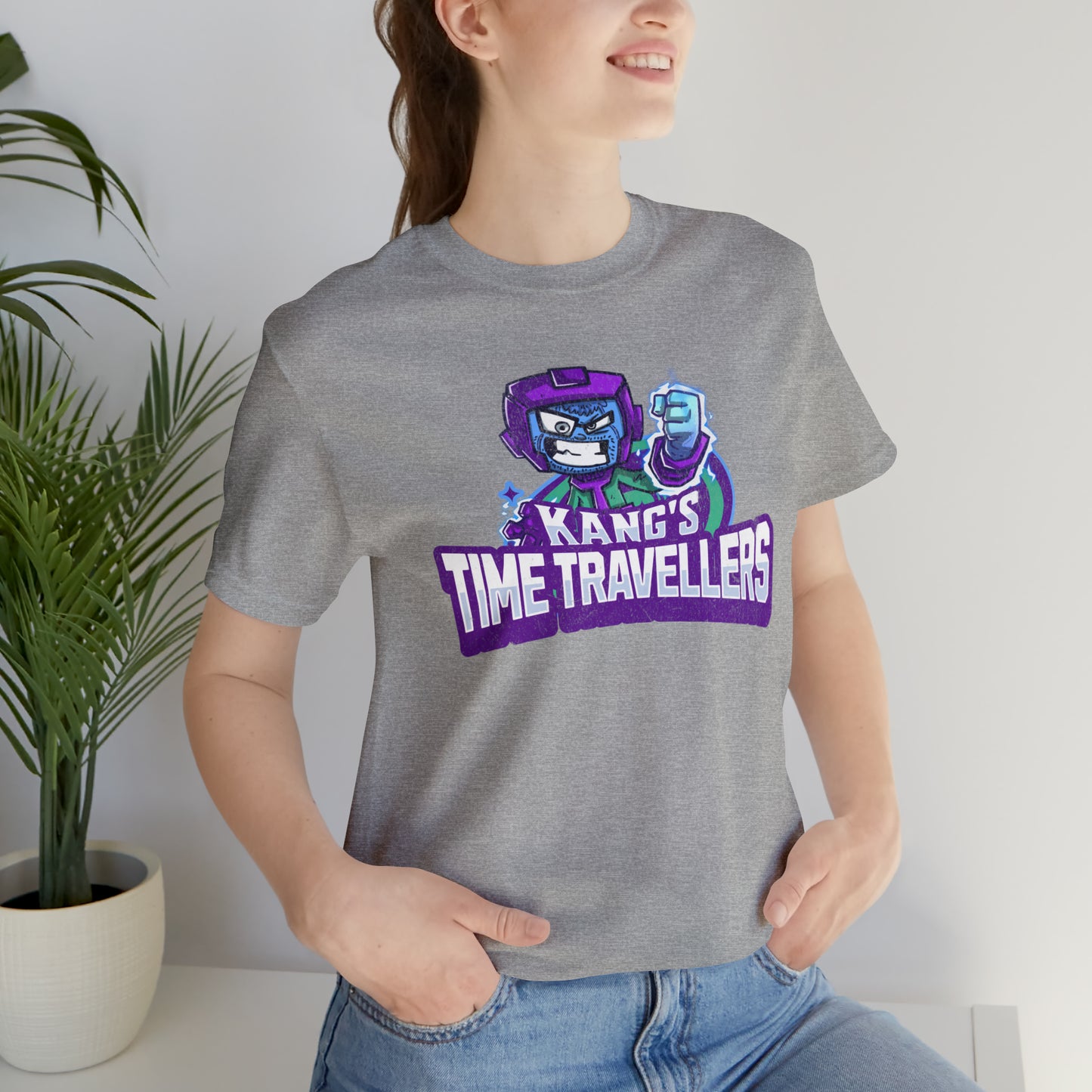 "kang's time travellers" Marvel Snap Mascot Unisex Jersey Short Sleeve Tee
