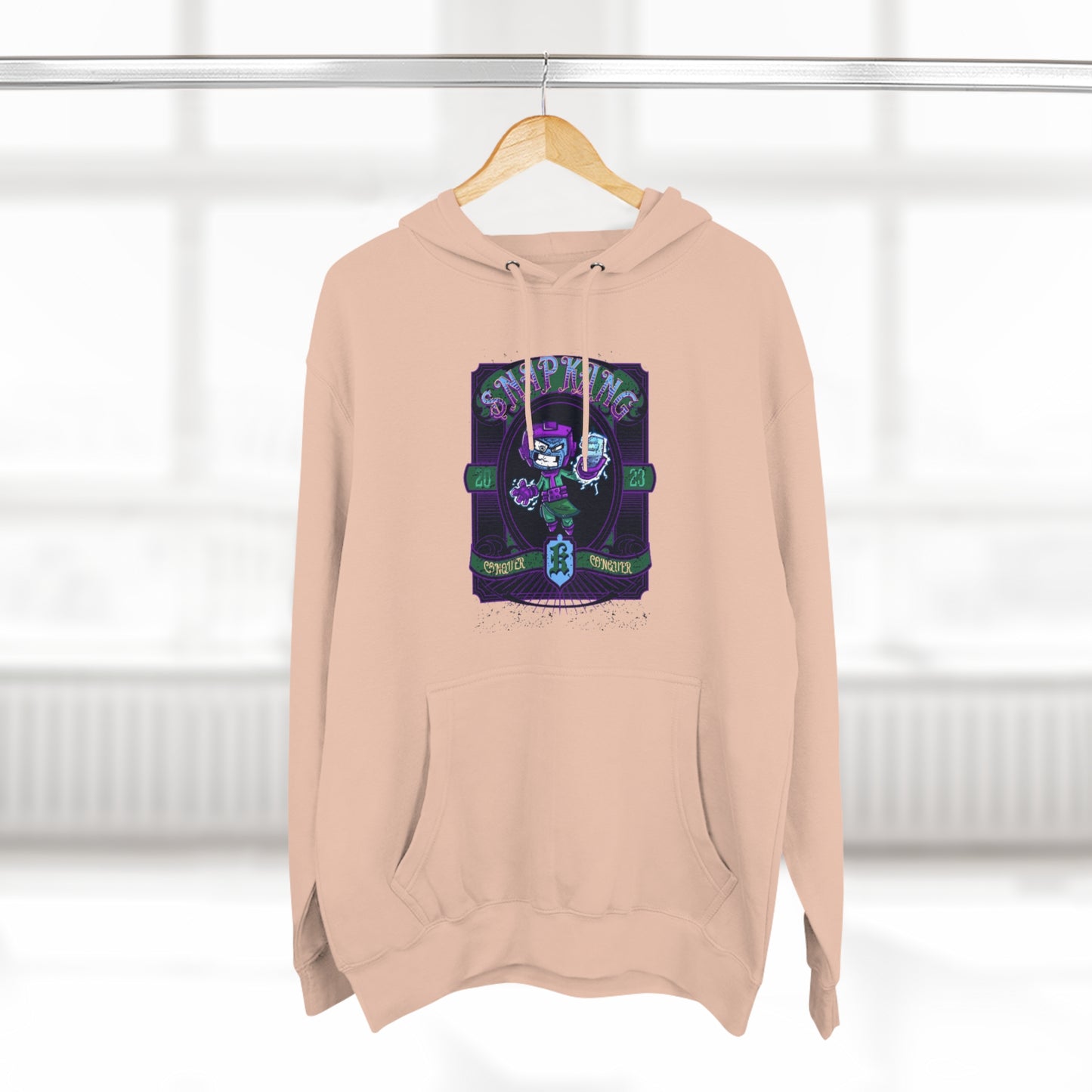 "Snap Kang Barber" Marvel Snap Unisex Premium Pullover Hoodie