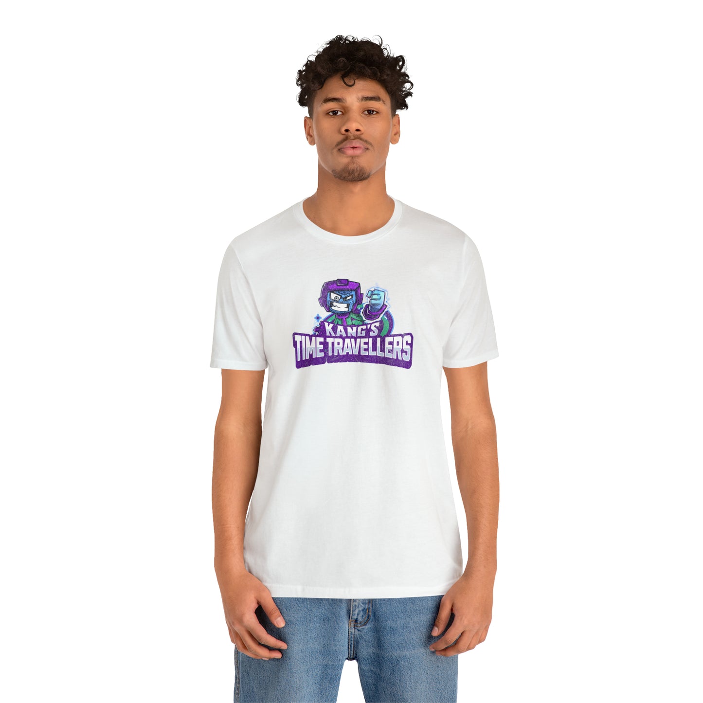 "kang's time travellers" Marvel Snap Mascot Unisex Jersey Short Sleeve Tee