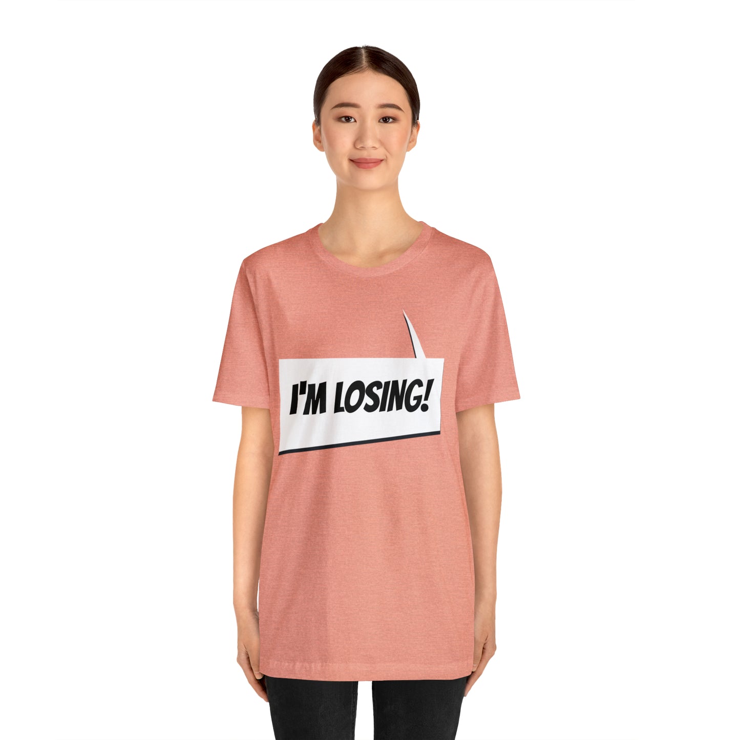 "I'm losing" Marvel Snap Unisex Jersey Short Sleeve Tee