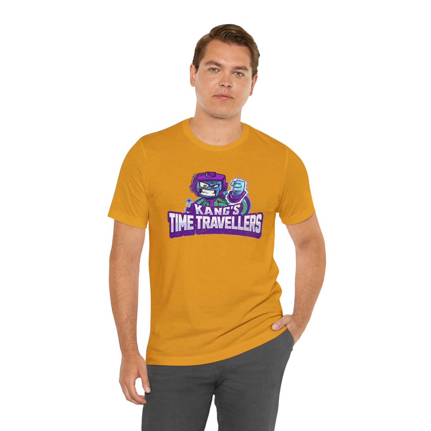 "kang's time travellers" Marvel Snap Mascot Unisex Jersey Short Sleeve Tee