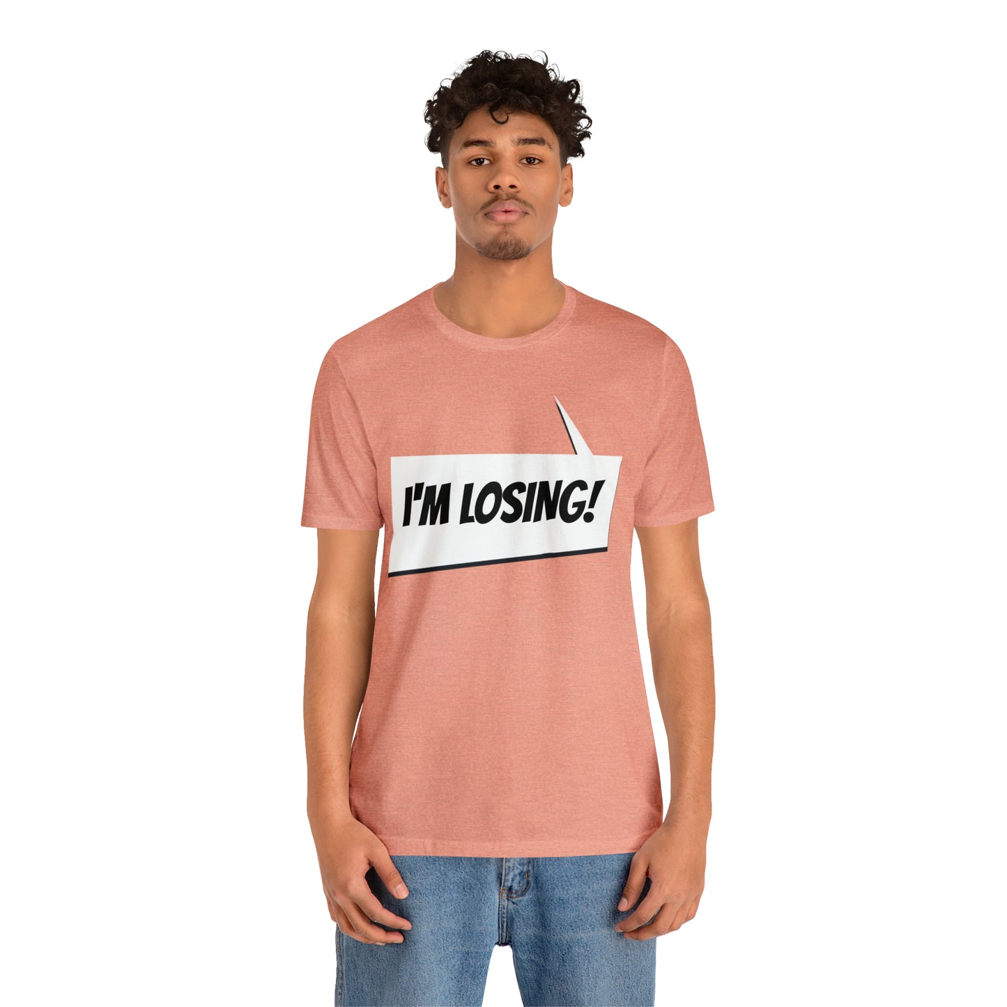"I'm losing" Marvel Snap Unisex Jersey Short Sleeve Tee