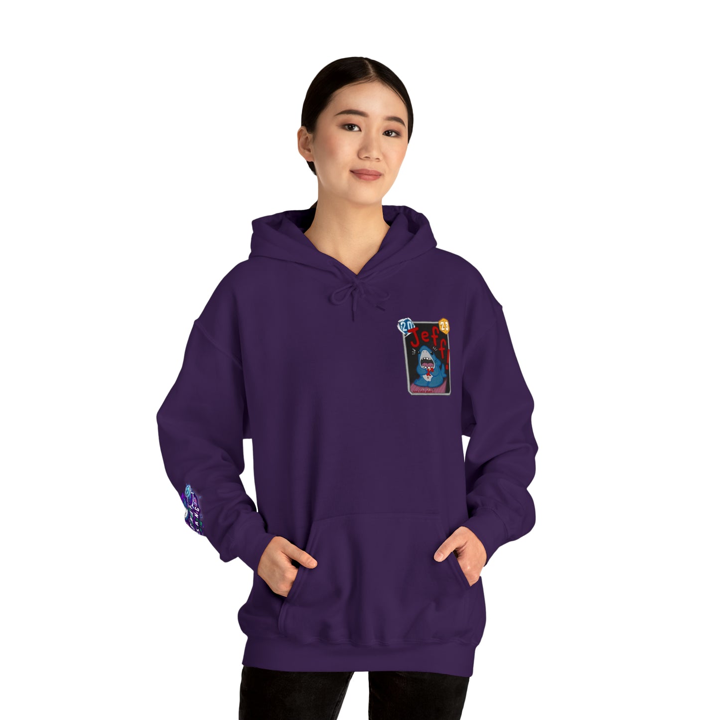 2023 Snapcon "Jeff Closet Variant" Marvel Snap Unisex Heavy Blend™ Hooded Sweatshirt
