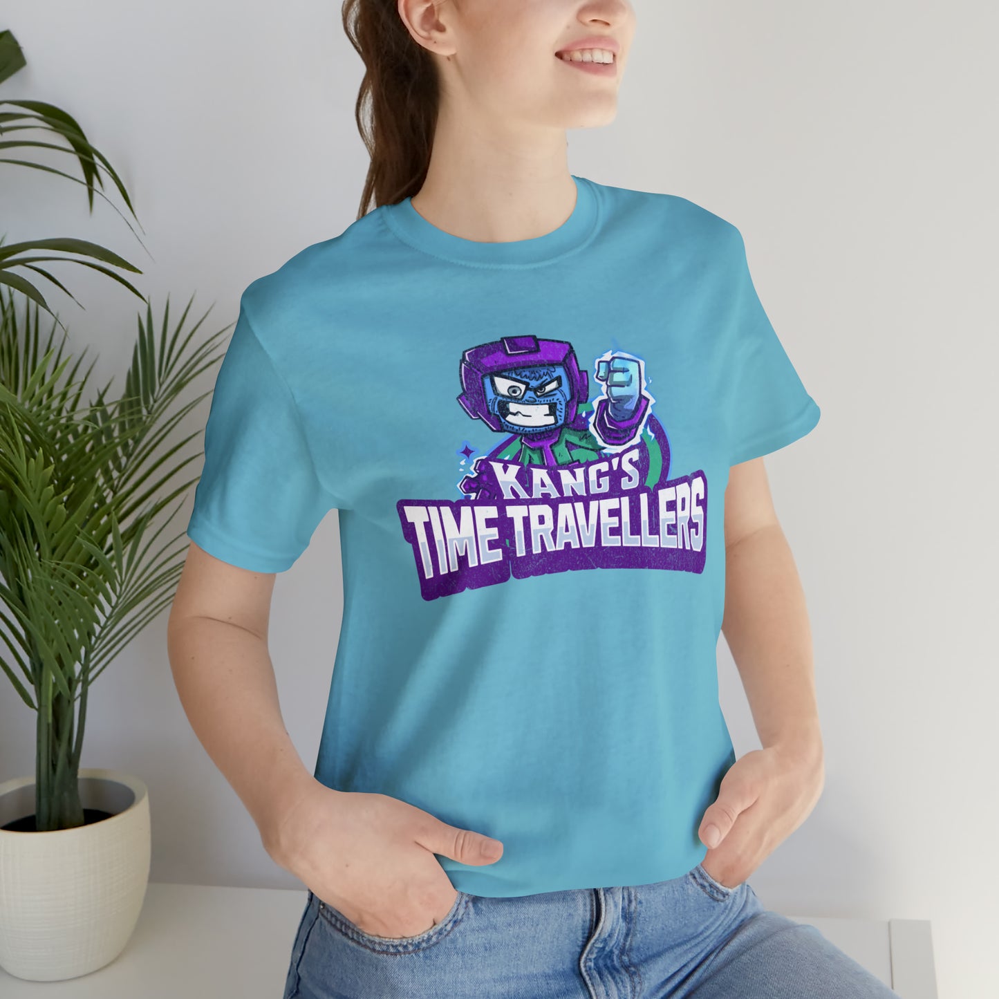 "kang's time travellers" Marvel Snap Mascot Unisex Jersey Short Sleeve Tee