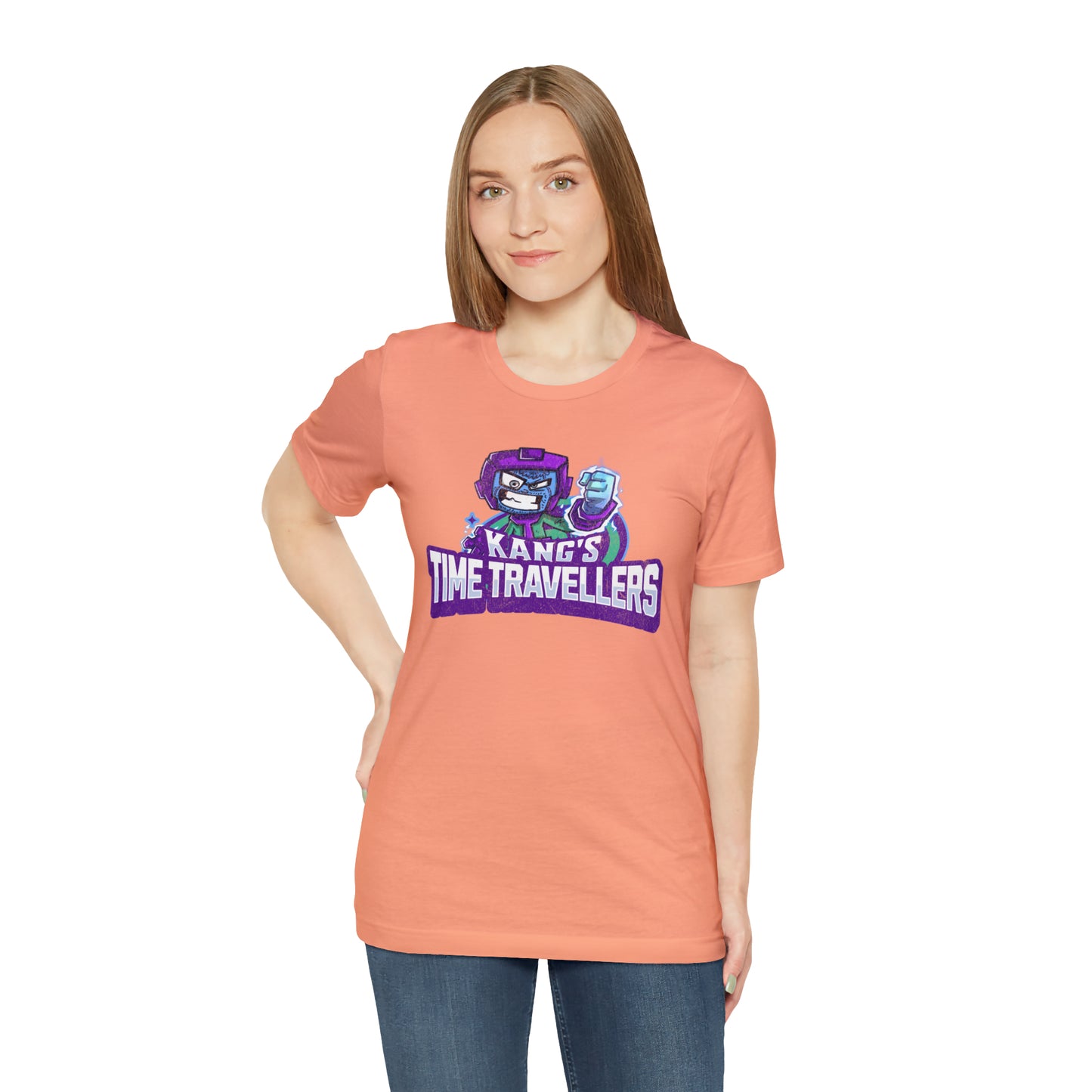 "kang's time travellers" Marvel Snap Mascot Unisex Jersey Short Sleeve Tee