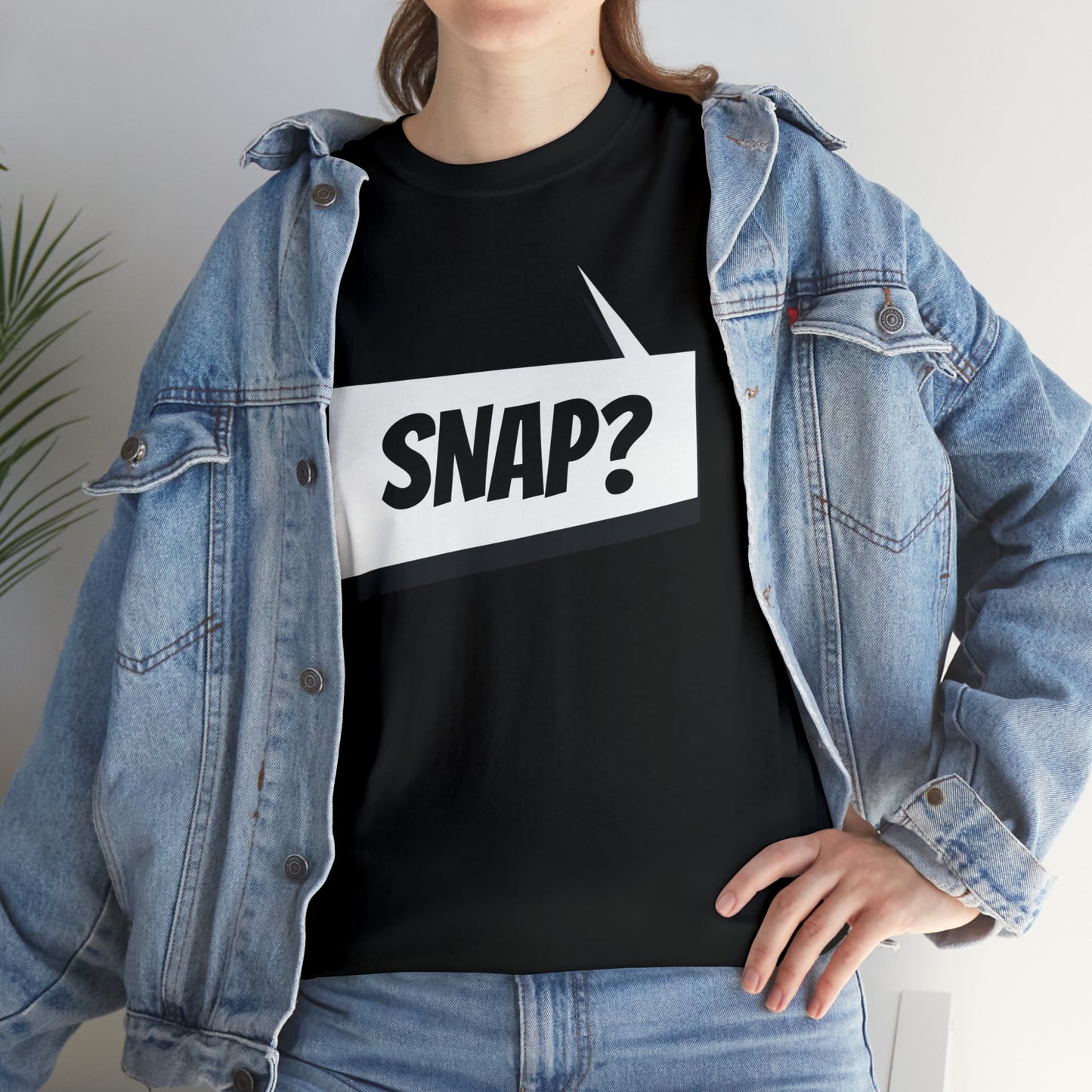 "Snap?" Marvel Snap inspired Unisex Heavy Cotton Tee