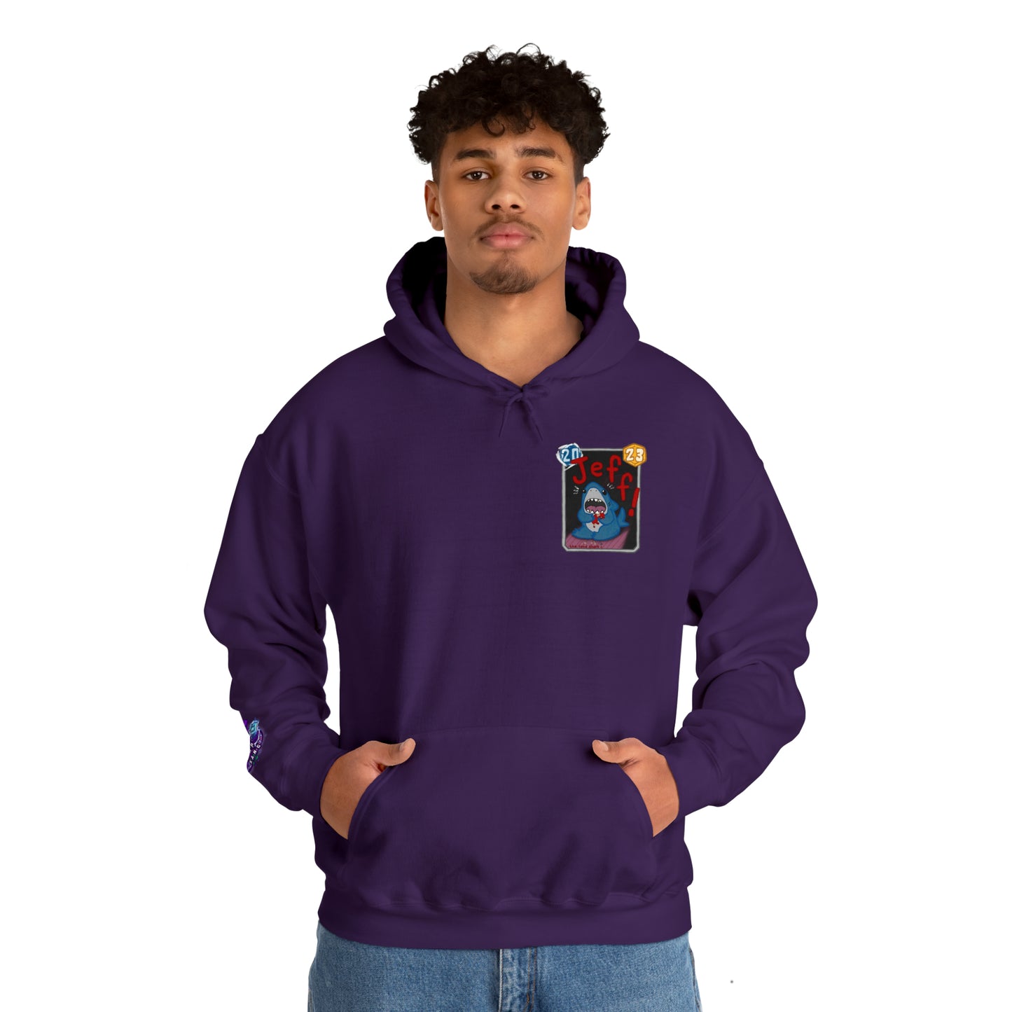 2023 Snapcon "Jeff Closet Variant" Marvel Snap Unisex Heavy Blend™ Hooded Sweatshirt