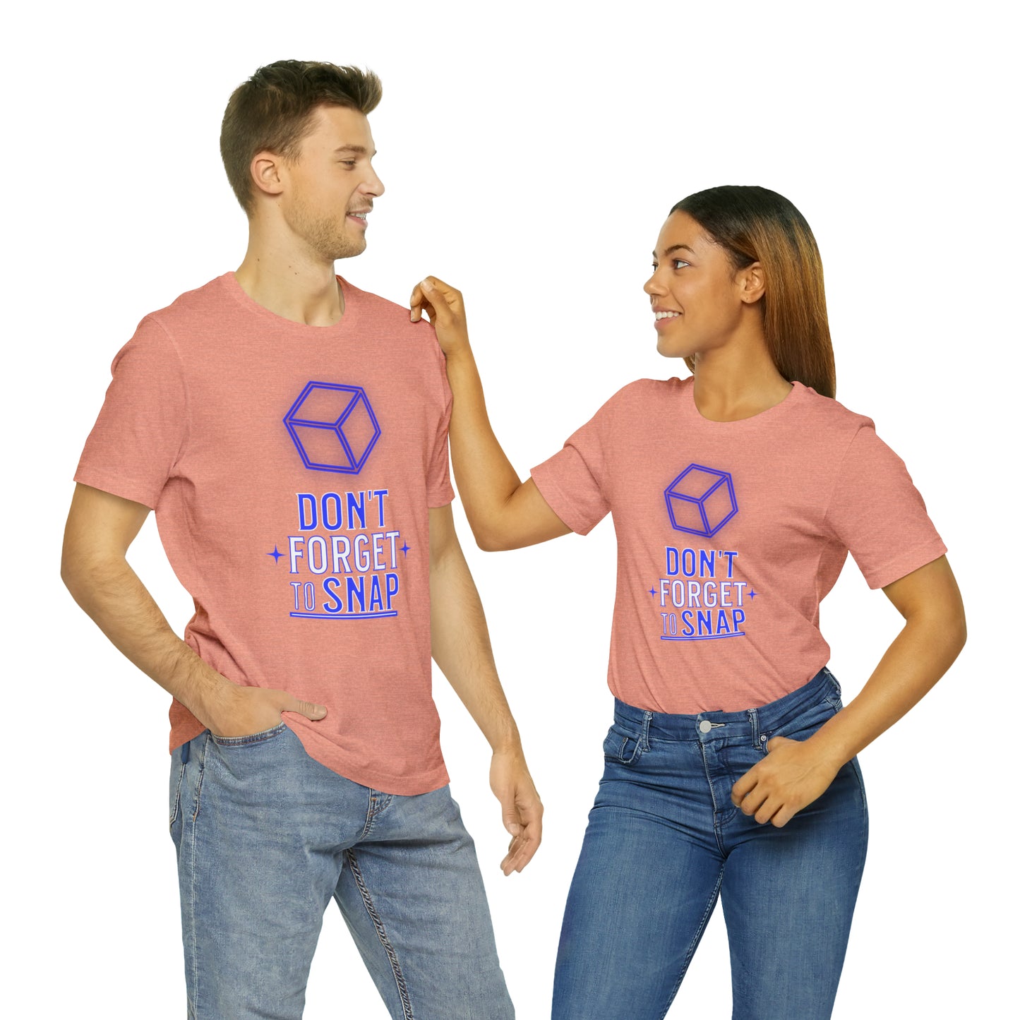 "don't forget to snap" Marvel Snap Unisex Jersey Short Sleeve Tee