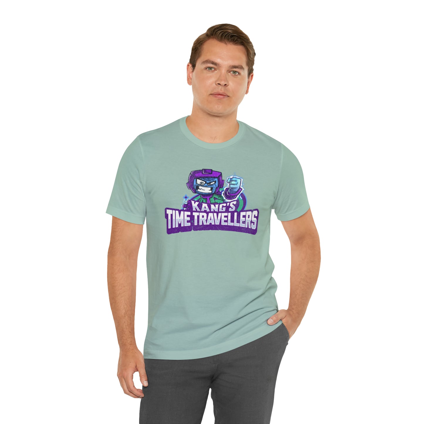 "kang's time travellers" Marvel Snap Mascot Unisex Jersey Short Sleeve Tee