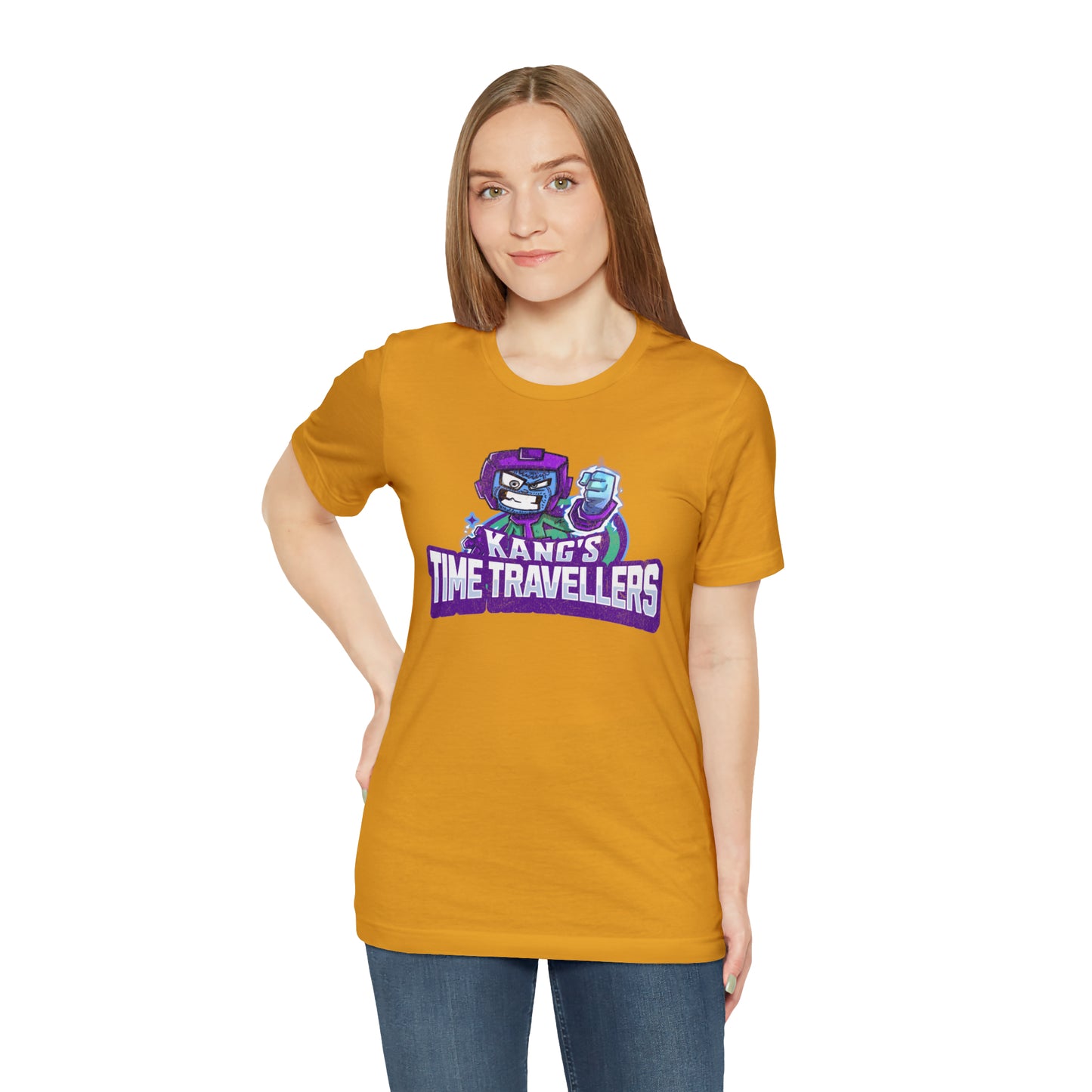 "kang's time travellers" Marvel Snap Mascot Unisex Jersey Short Sleeve Tee