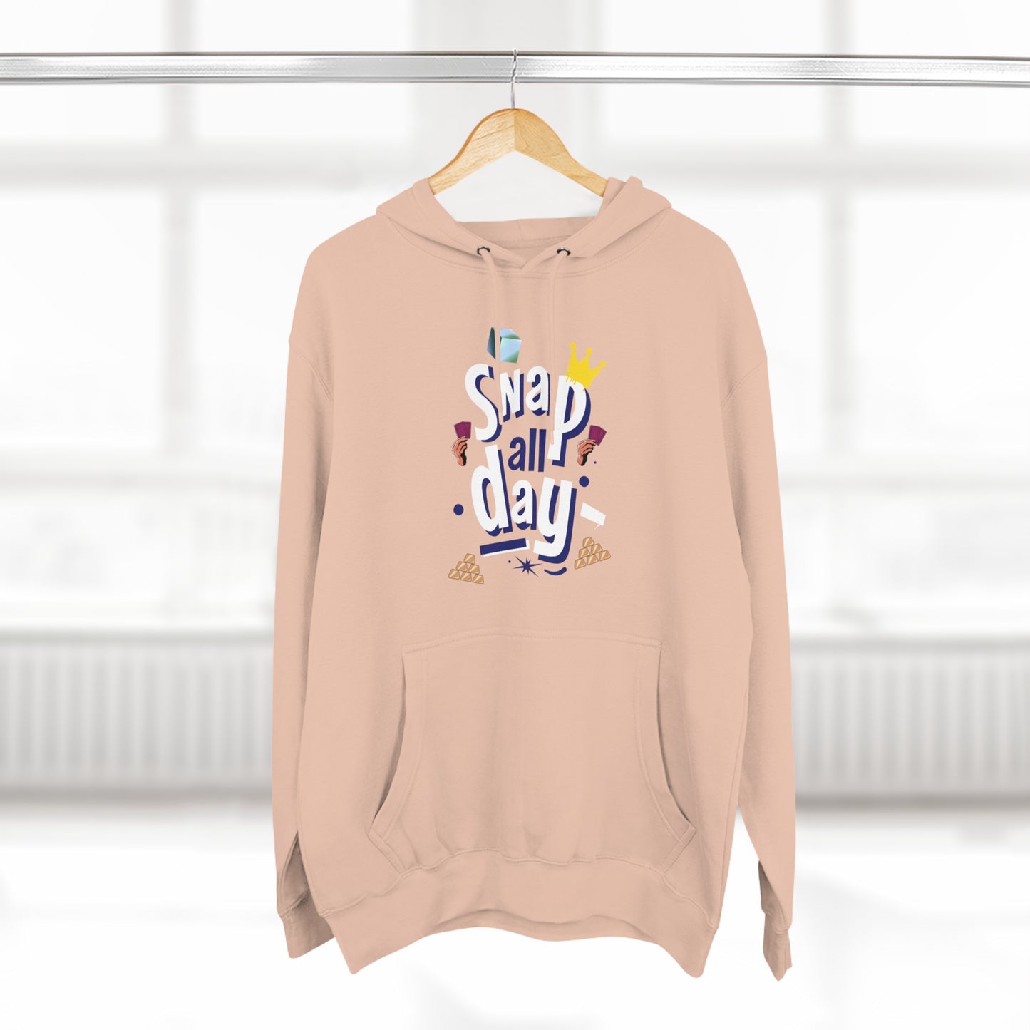 "Snap All Day" Marvel Snap Unisex Premium Pullover Hoodie