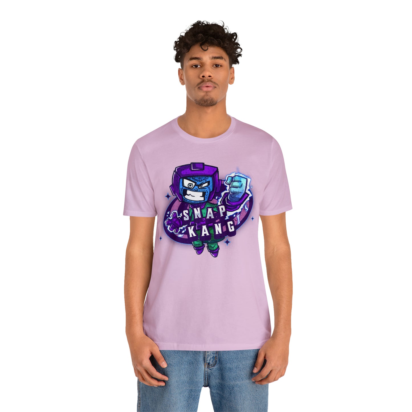 "Snap kang logo" Marvel Snap Unisex Jersey Short Sleeve Tee
