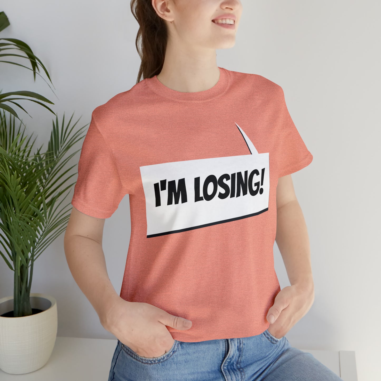 "I'm losing" Marvel Snap Unisex Jersey Short Sleeve Tee