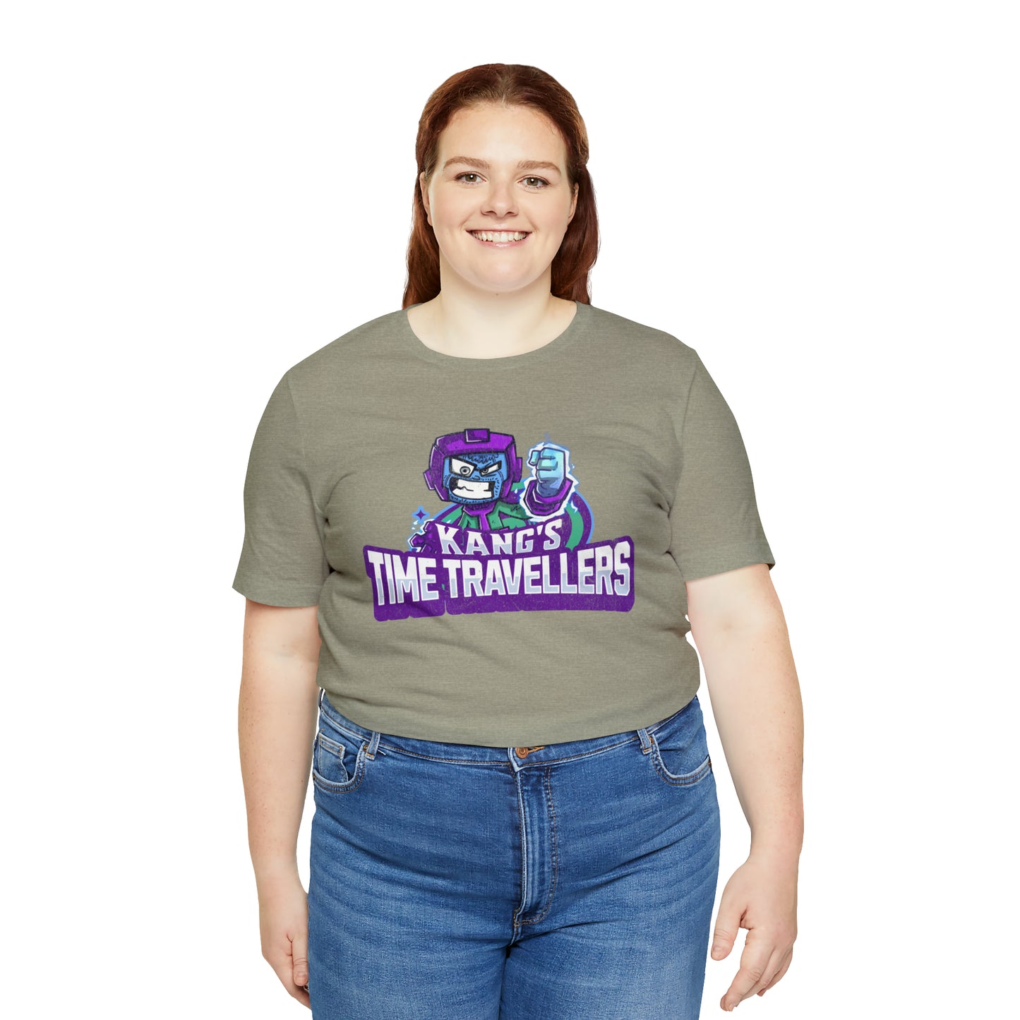 "kang's time travellers" Marvel Snap Mascot Unisex Jersey Short Sleeve Tee