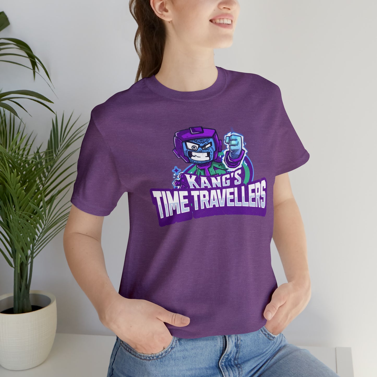 "kang's time travellers" Marvel Snap Mascot Unisex Jersey Short Sleeve Tee