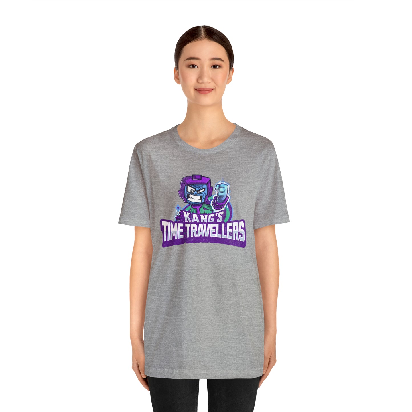 "kang's time travellers" Marvel Snap Mascot Unisex Jersey Short Sleeve Tee