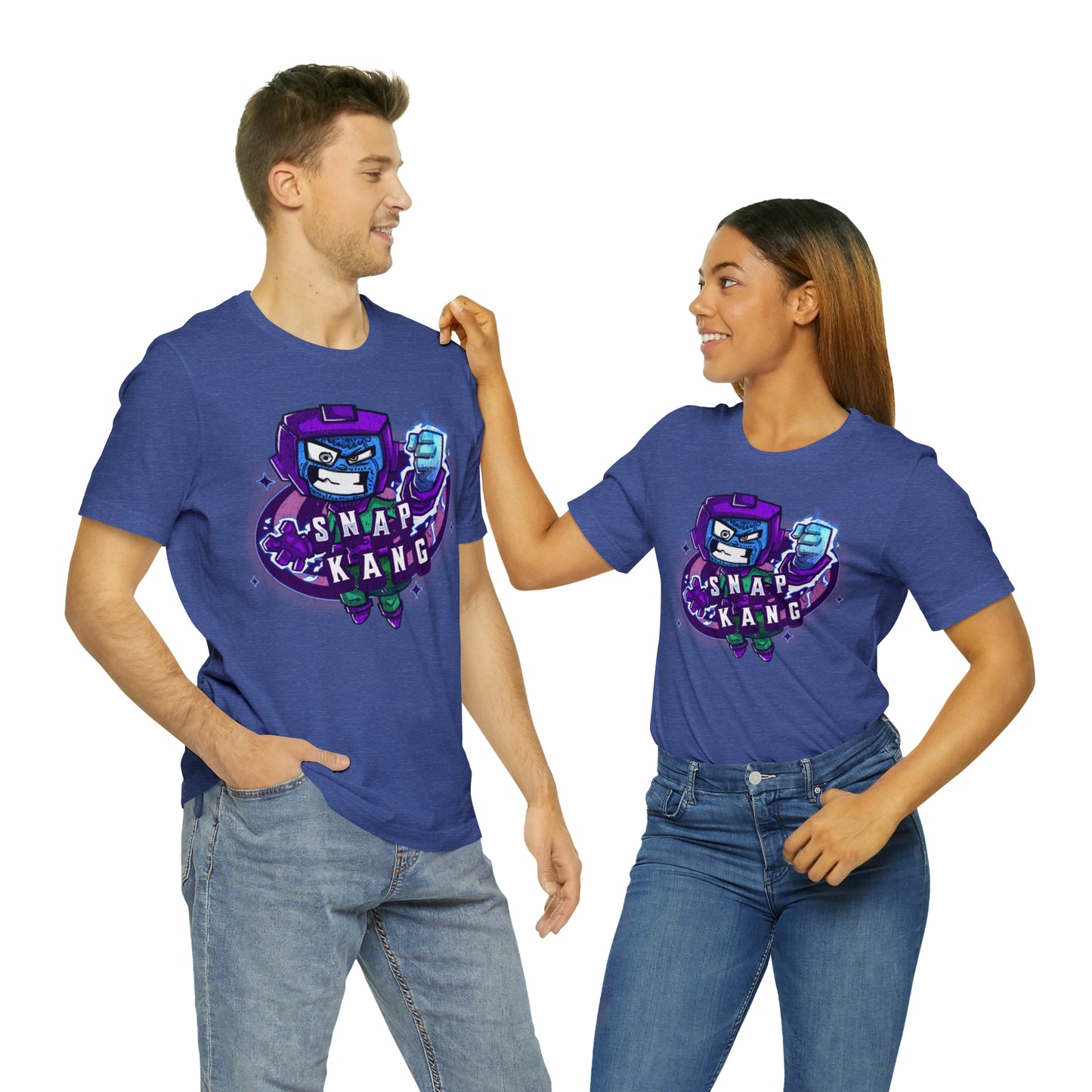 "Snap kang logo" Marvel Snap Unisex Jersey Short Sleeve Tee