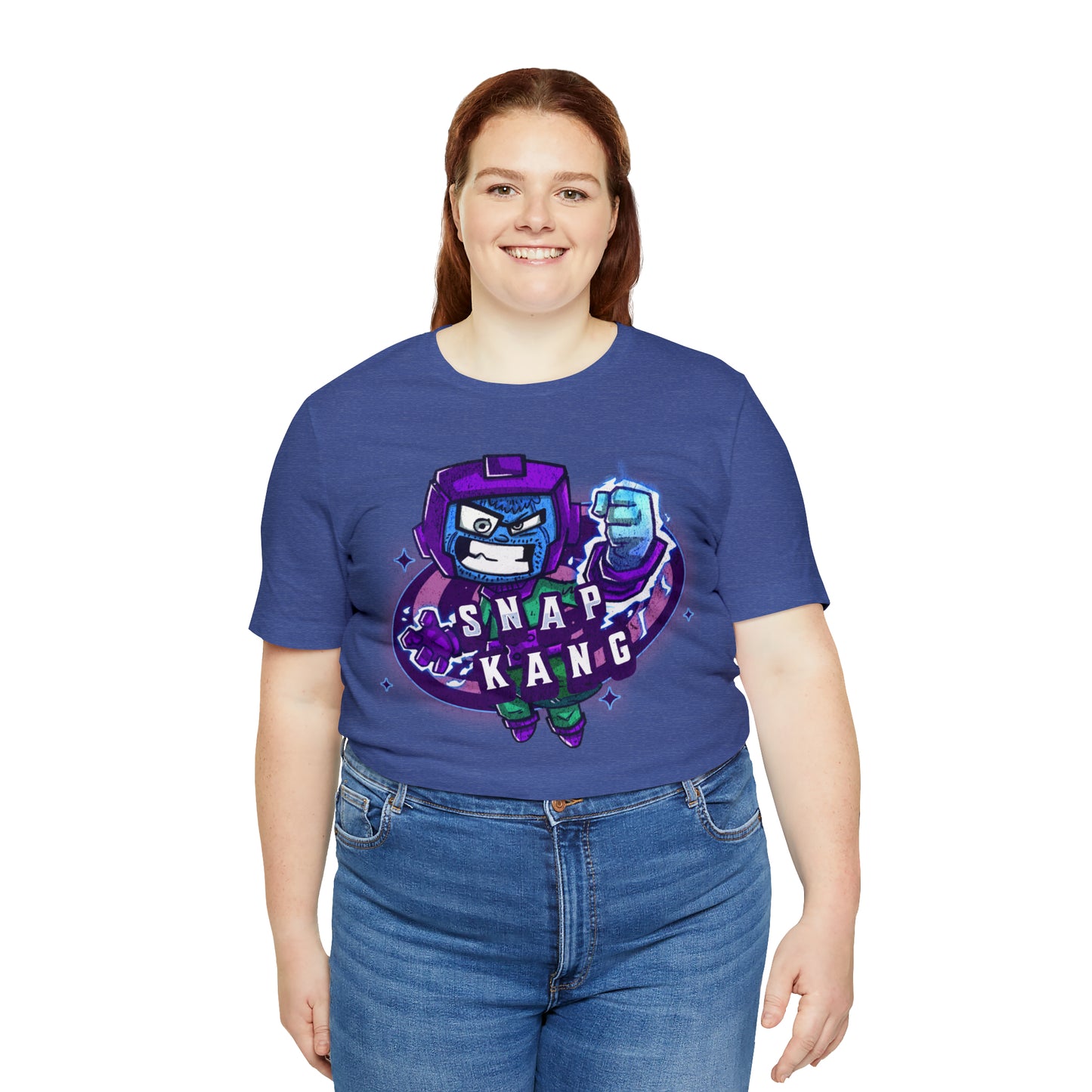 "Snap kang logo" Marvel Snap Unisex Jersey Short Sleeve Tee