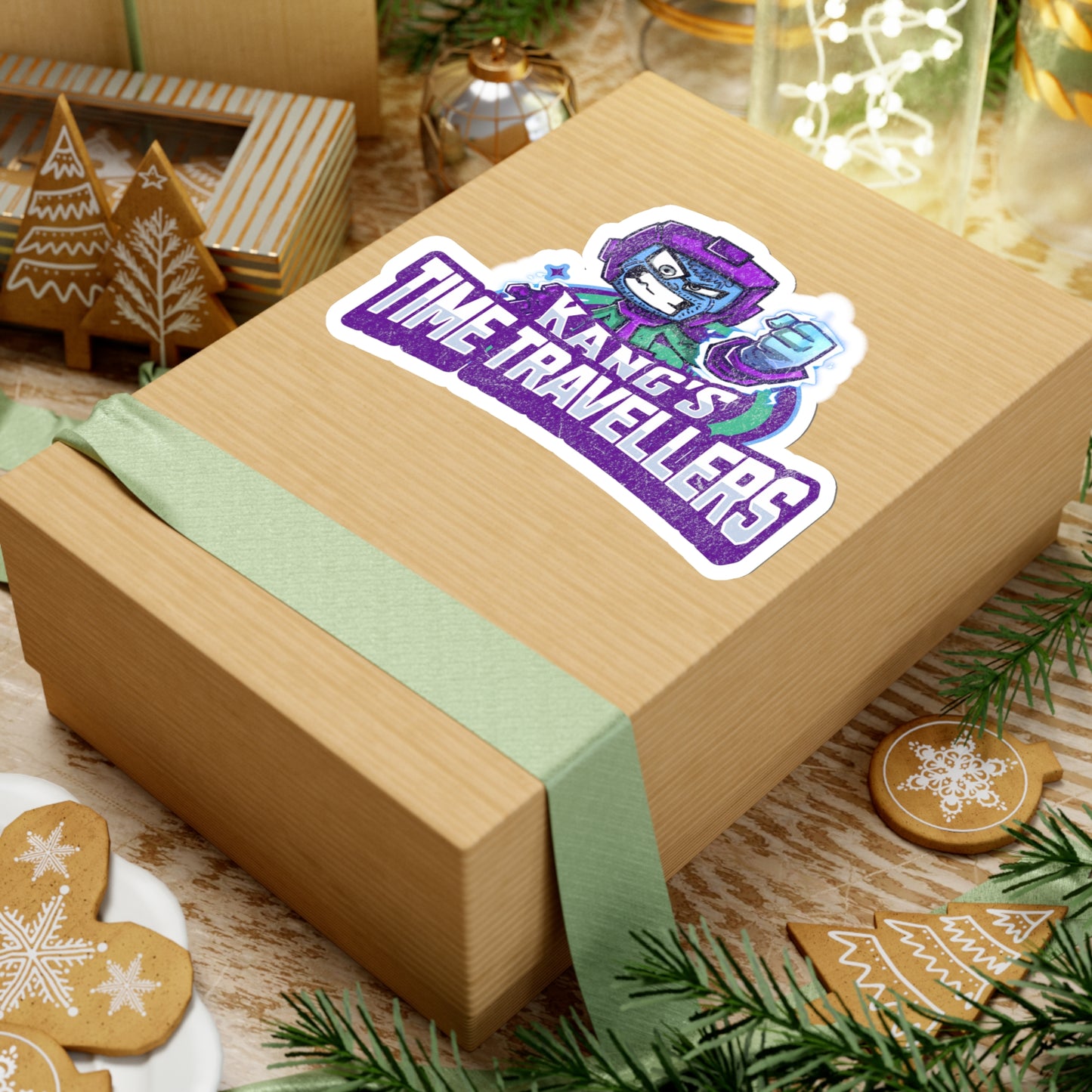 "Kang's Time Travellers" Marvel Snap Mascot Kiss-Cut Stickers
