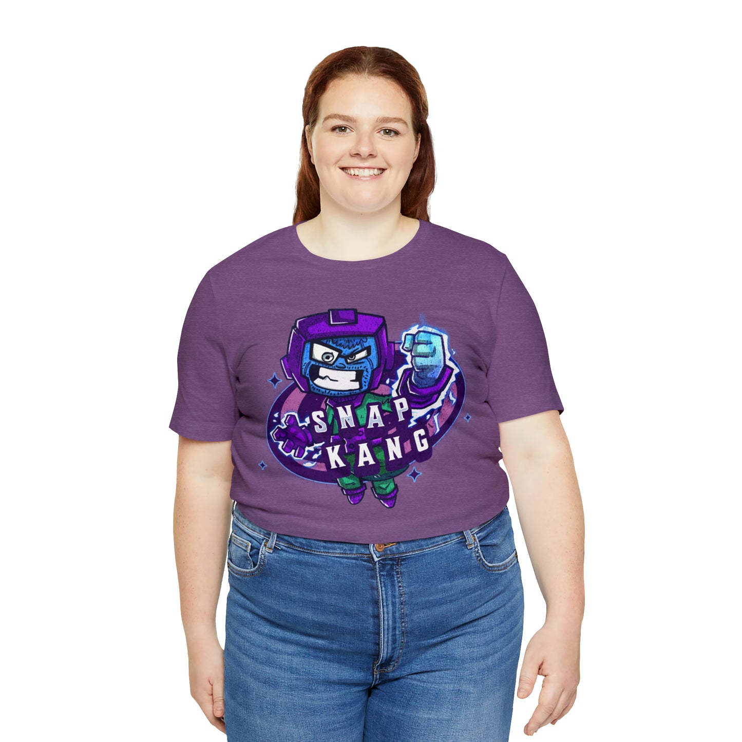 "Snap kang logo" Marvel Snap Unisex Jersey Short Sleeve Tee