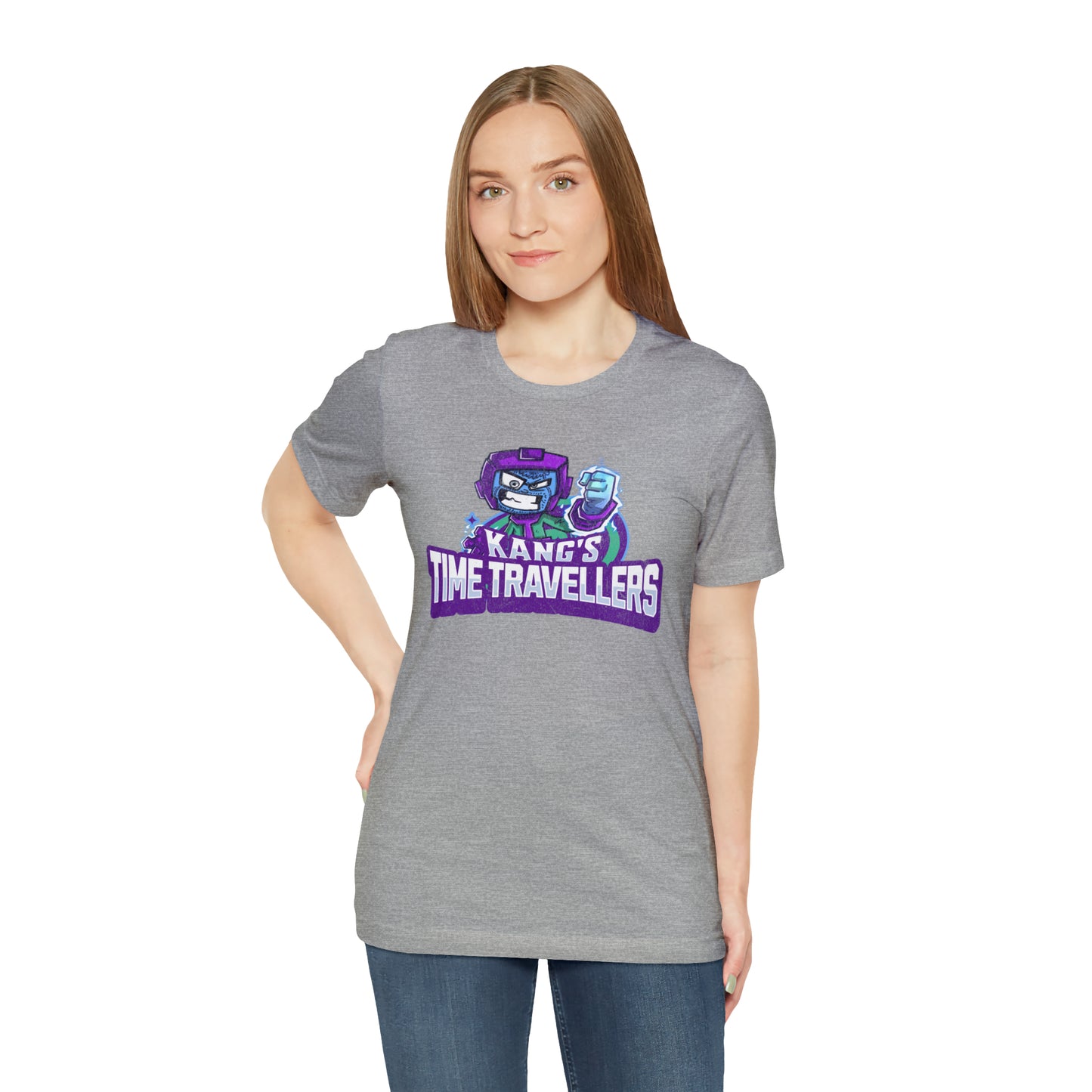 "kang's time travellers" Marvel Snap Mascot Unisex Jersey Short Sleeve Tee