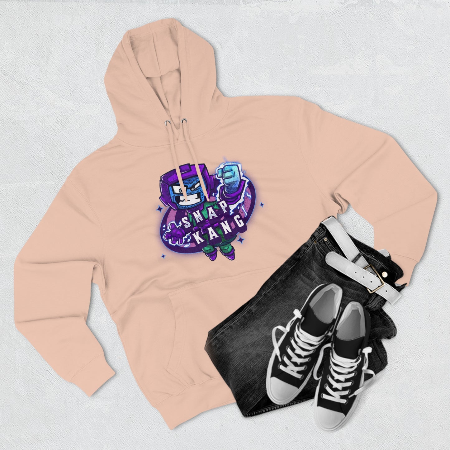 "Snap Kang Logo" Marvel Snap Unisex Premium Pullover Hoodie