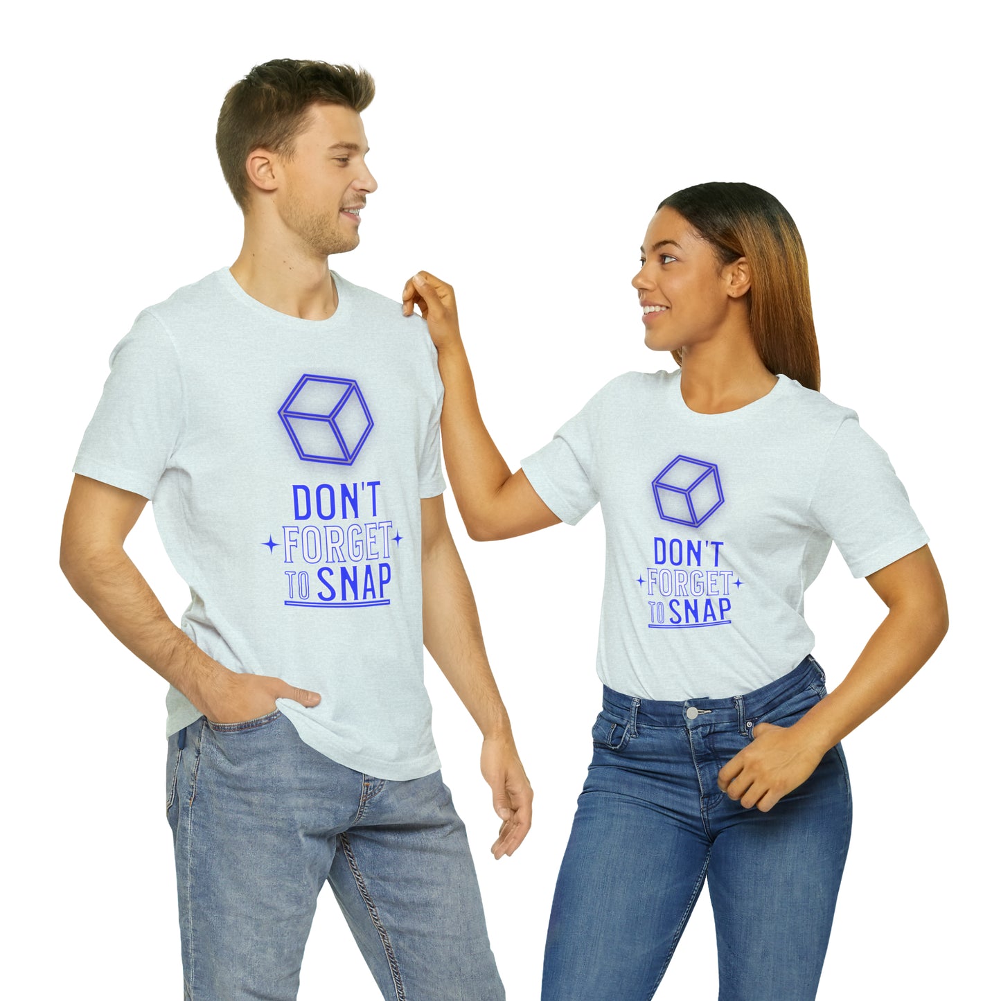 "don't forget to snap" Marvel Snap Unisex Jersey Short Sleeve Tee