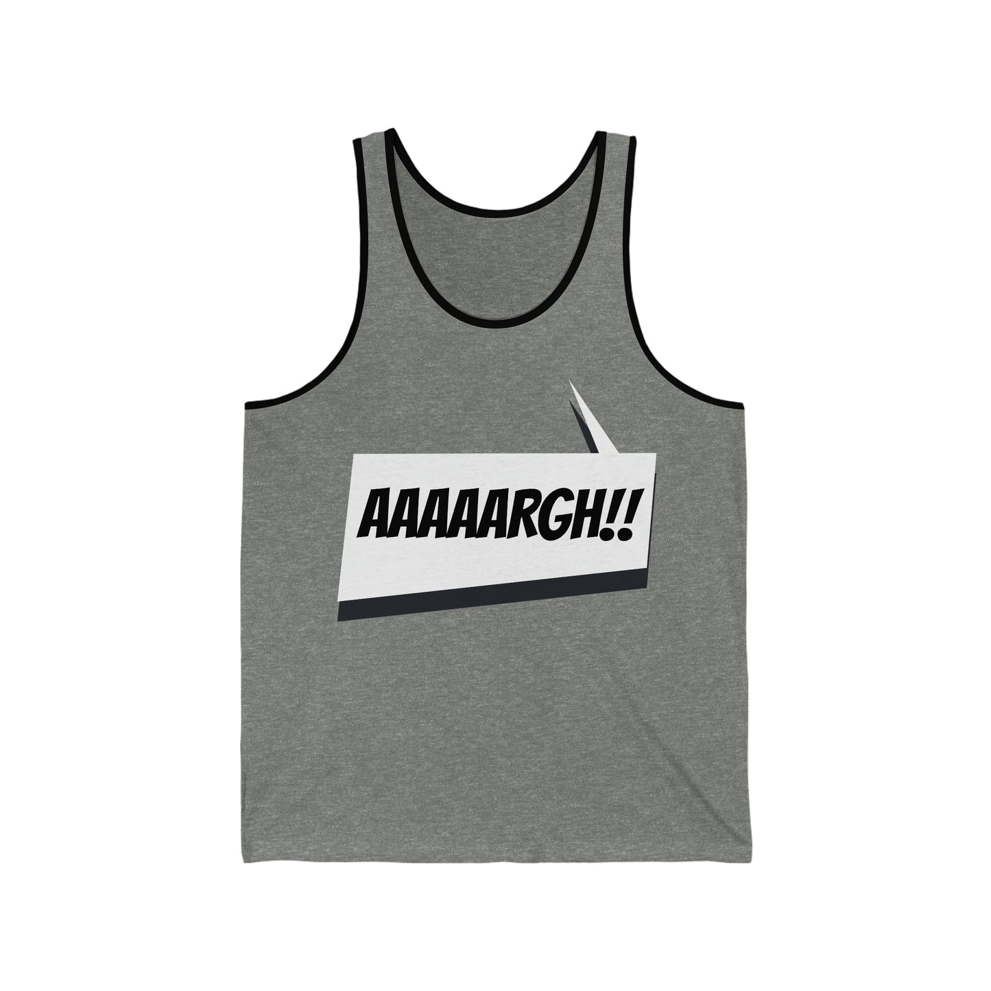 "aaaaargh!!!" Marvel Snap Unisex Jersey Tank