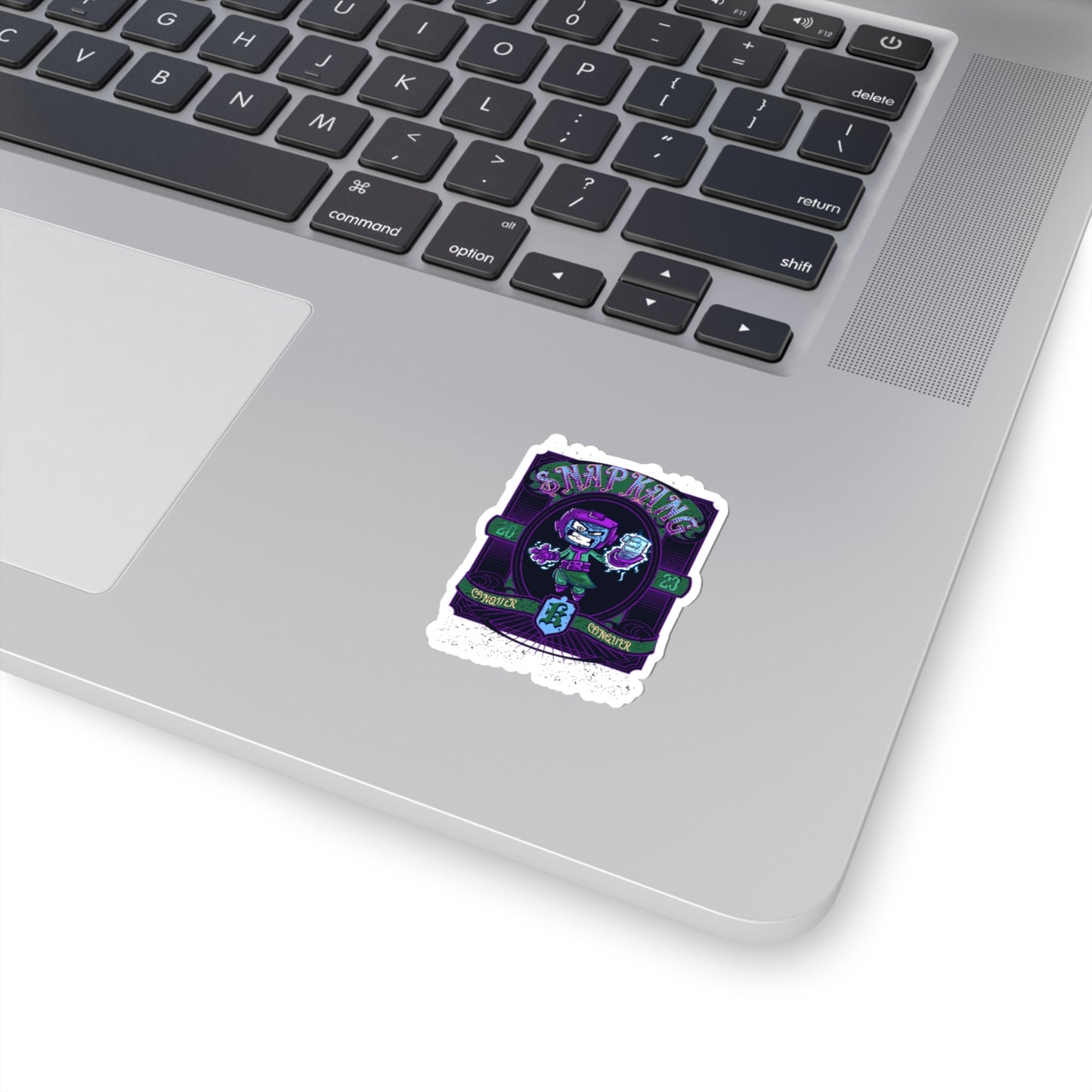 "Snap Kang Barber Logo" Marvel Snap Kiss-Cut Stickers