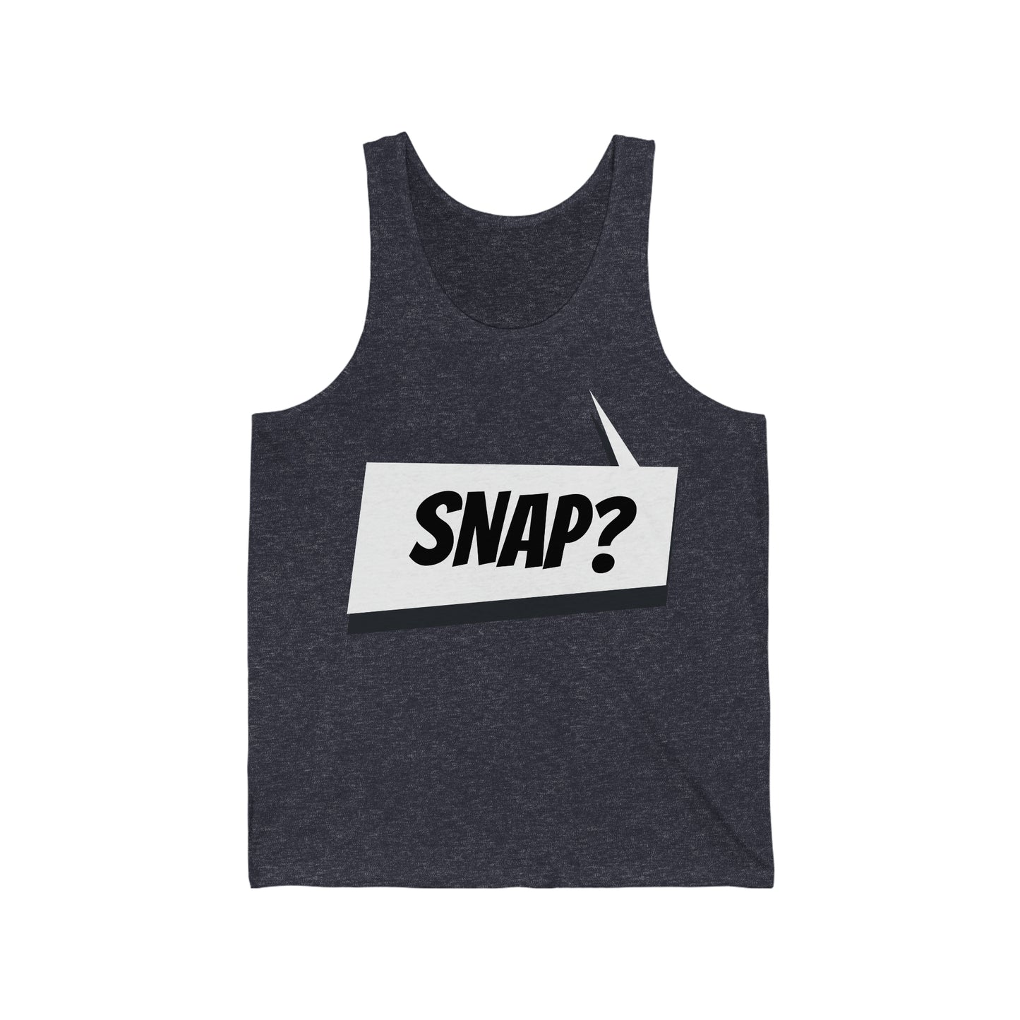 "Snap?" Marvel Snap Unisex Jersey Tank