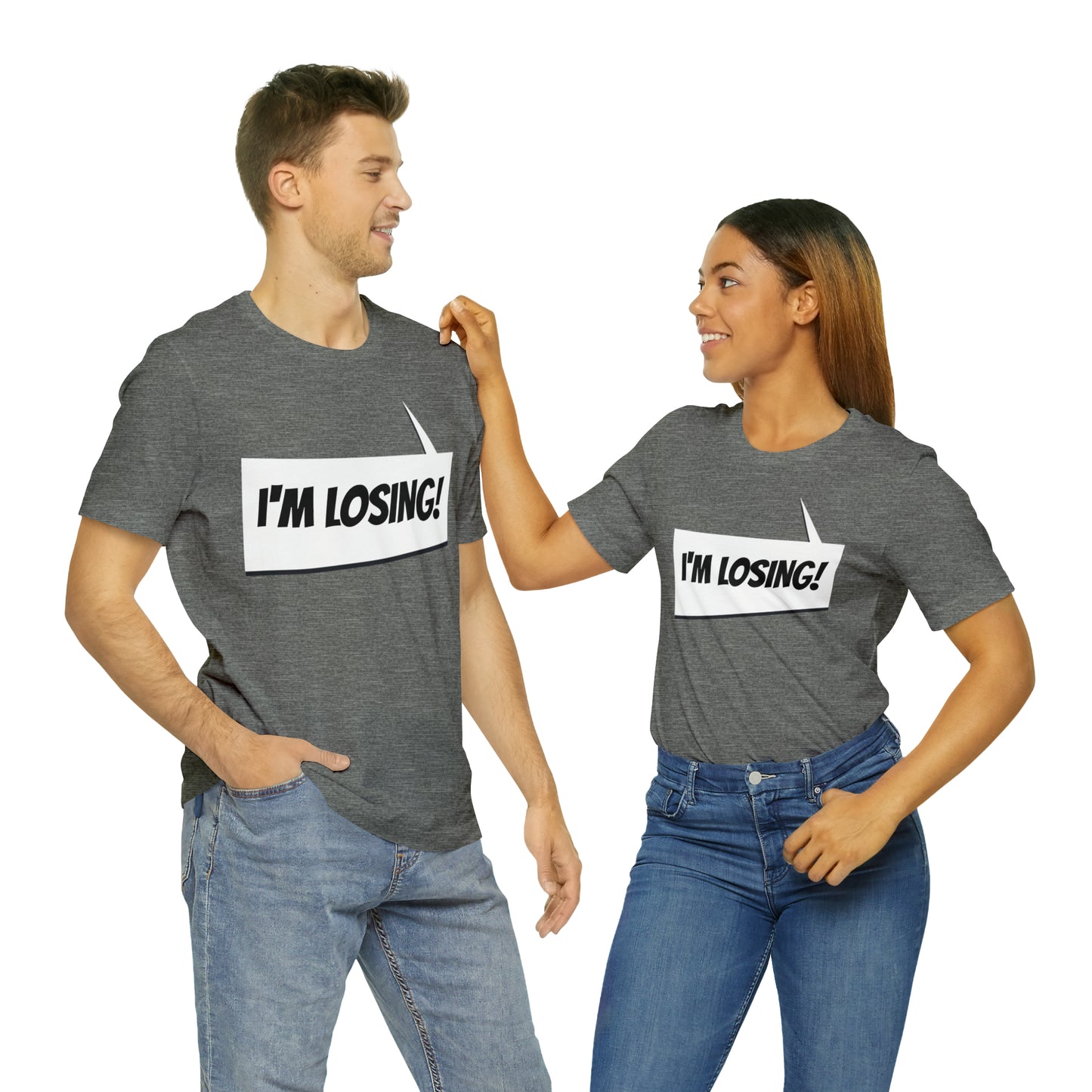 "I'm losing" Marvel Snap Unisex Jersey Short Sleeve Tee