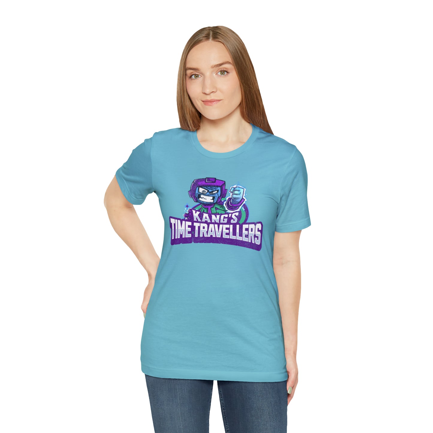 "kang's time travellers" Marvel Snap Mascot Unisex Jersey Short Sleeve Tee