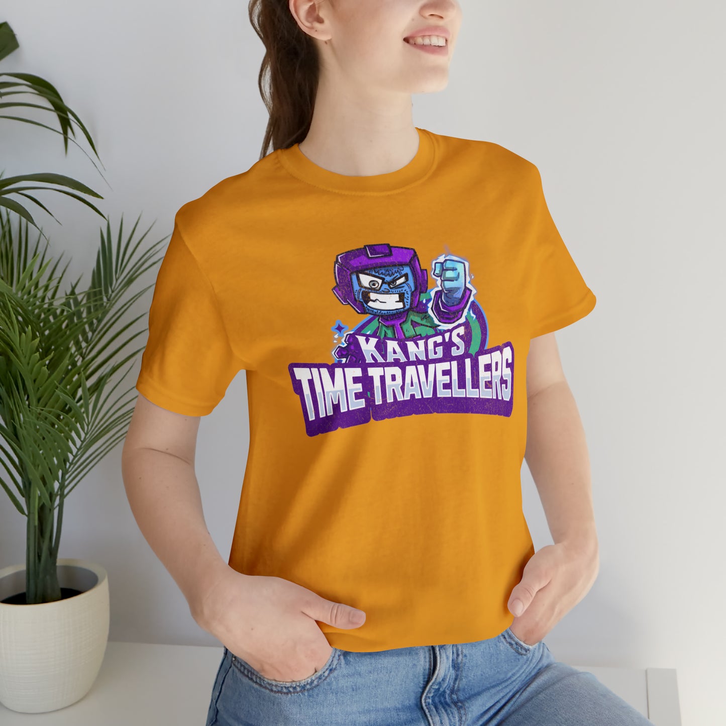"kang's time travellers" Marvel Snap Mascot Unisex Jersey Short Sleeve Tee