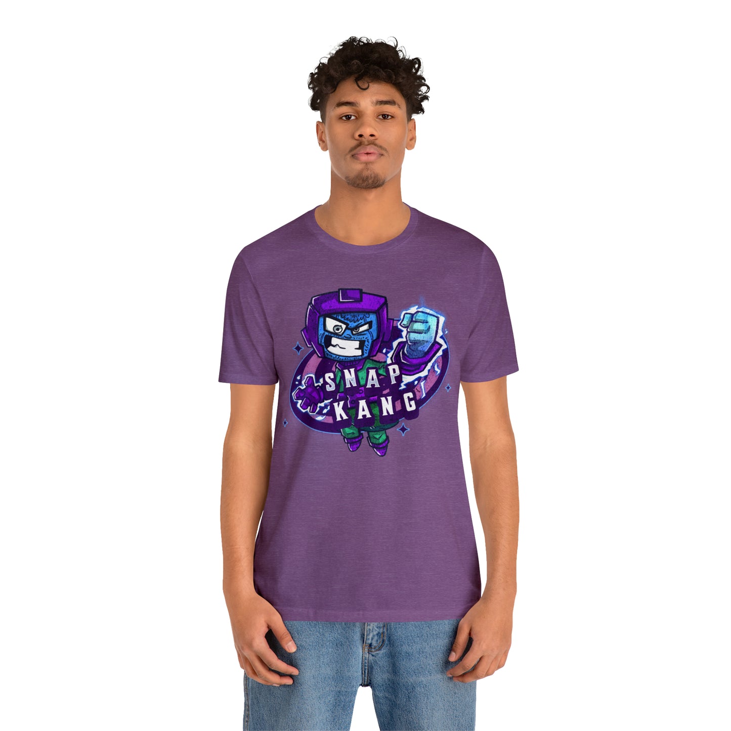"Snap kang logo" Marvel Snap Unisex Jersey Short Sleeve Tee