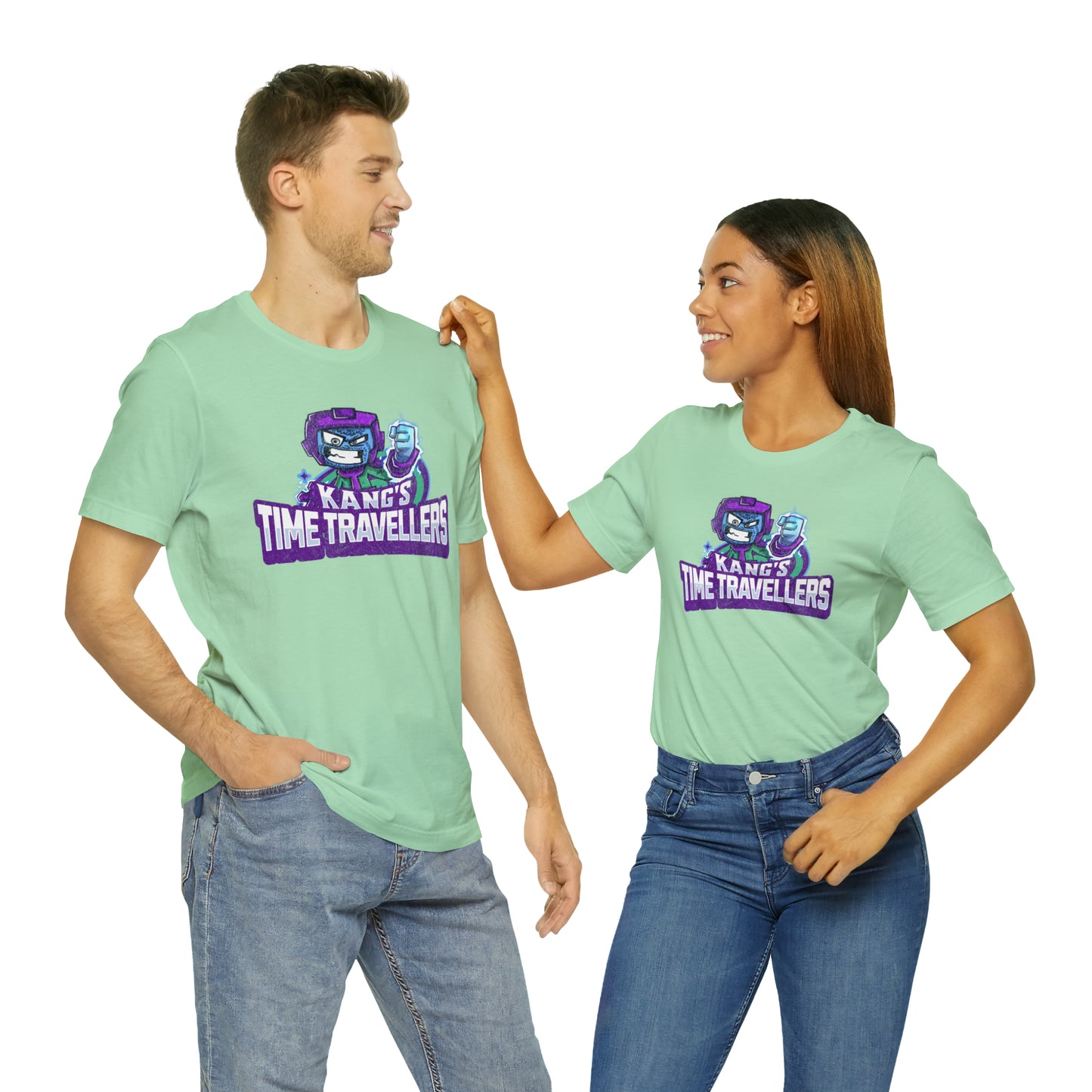 "kang's time travellers" Marvel Snap Mascot Unisex Jersey Short Sleeve Tee