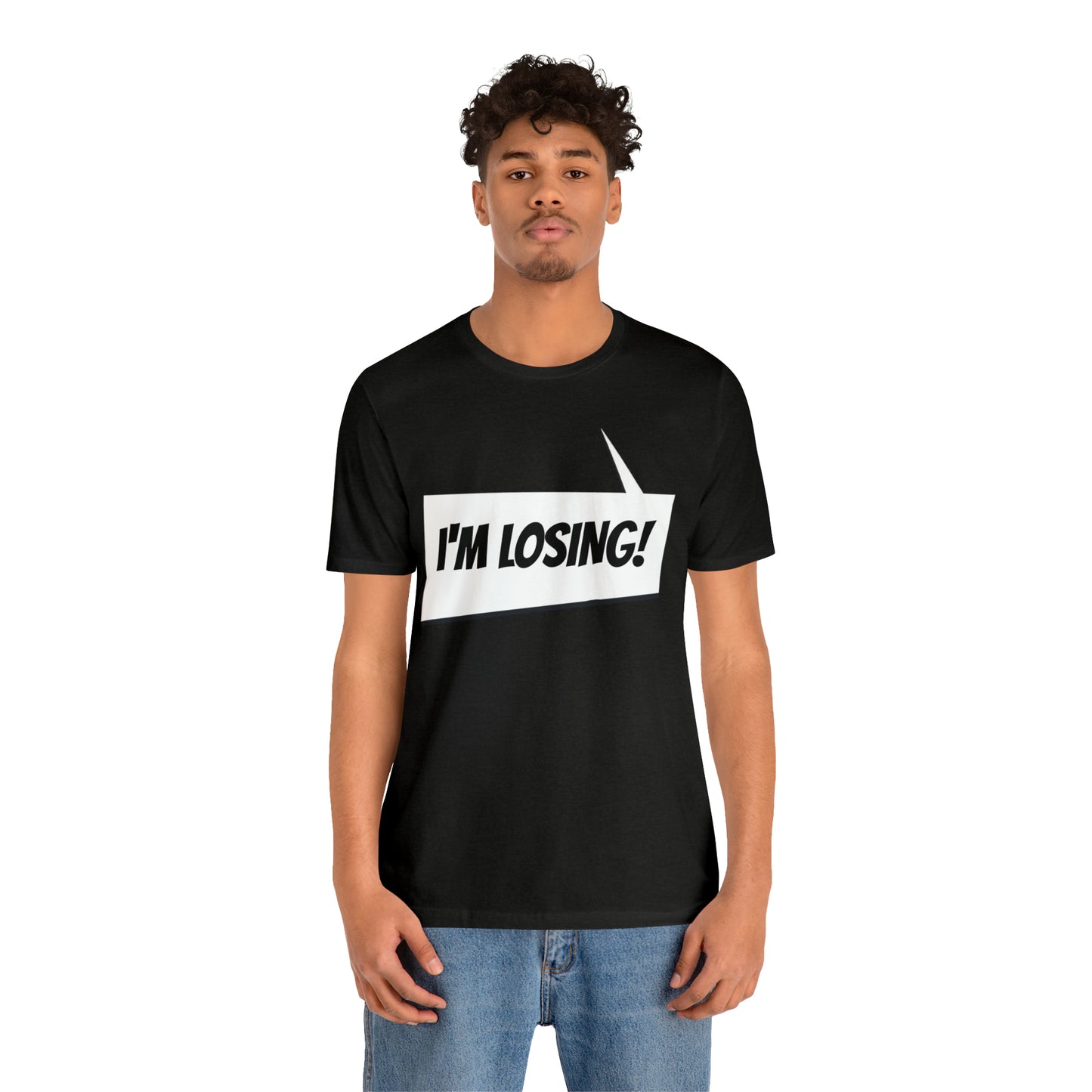 "I'm losing" Marvel Snap Unisex Jersey Short Sleeve Tee