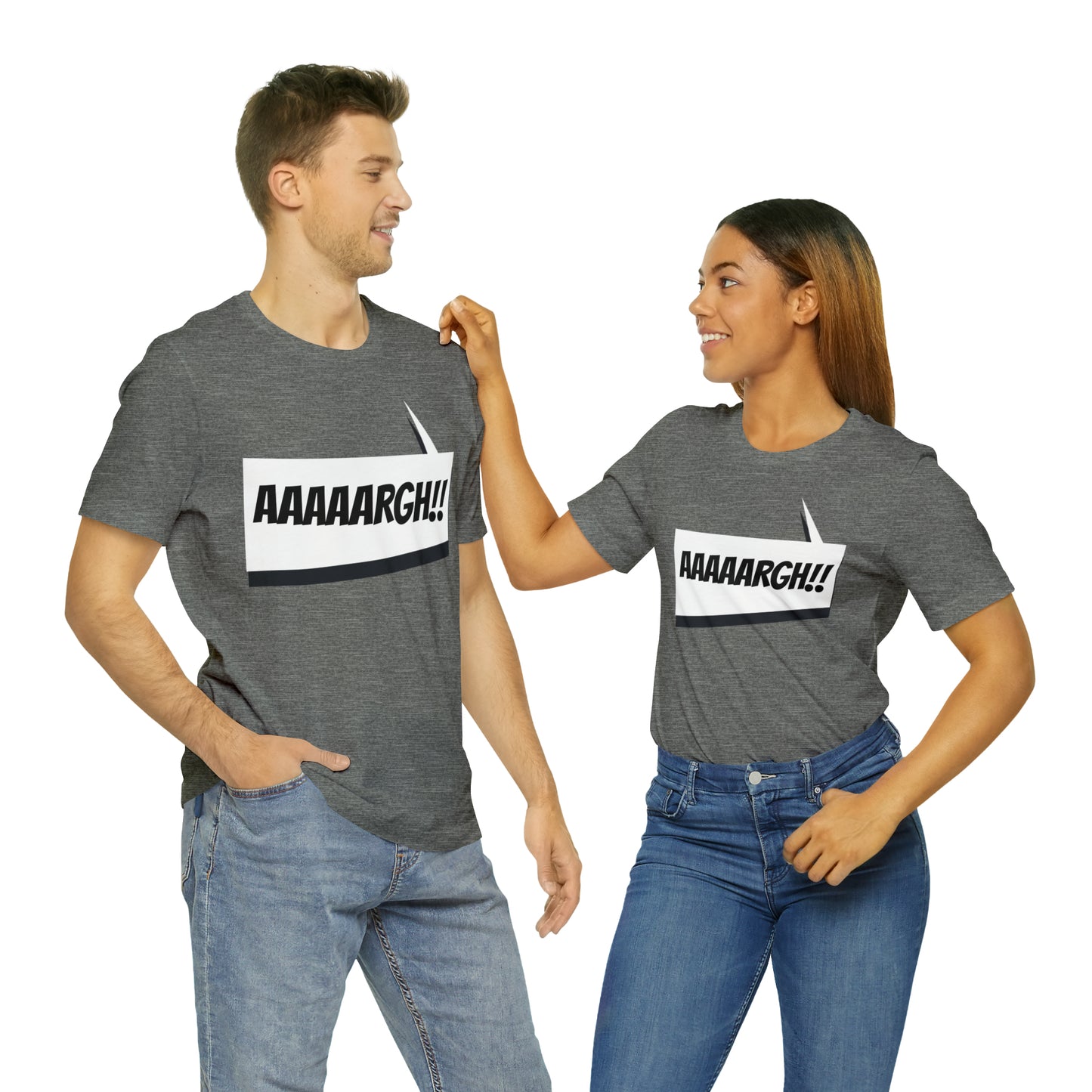 "aaaaargh!!!" Marvel Snap Unisex Jersey Short Sleeve Tee