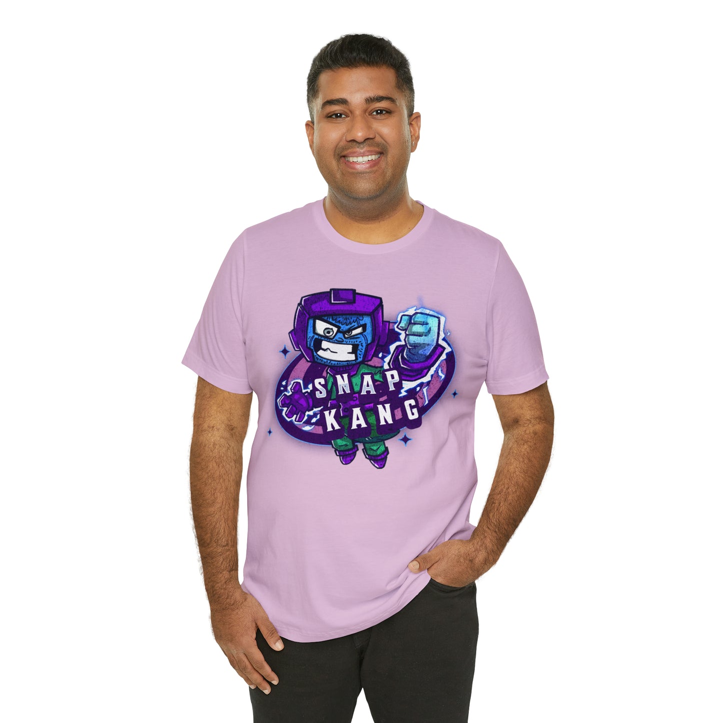 "Snap kang logo" Marvel Snap Unisex Jersey Short Sleeve Tee