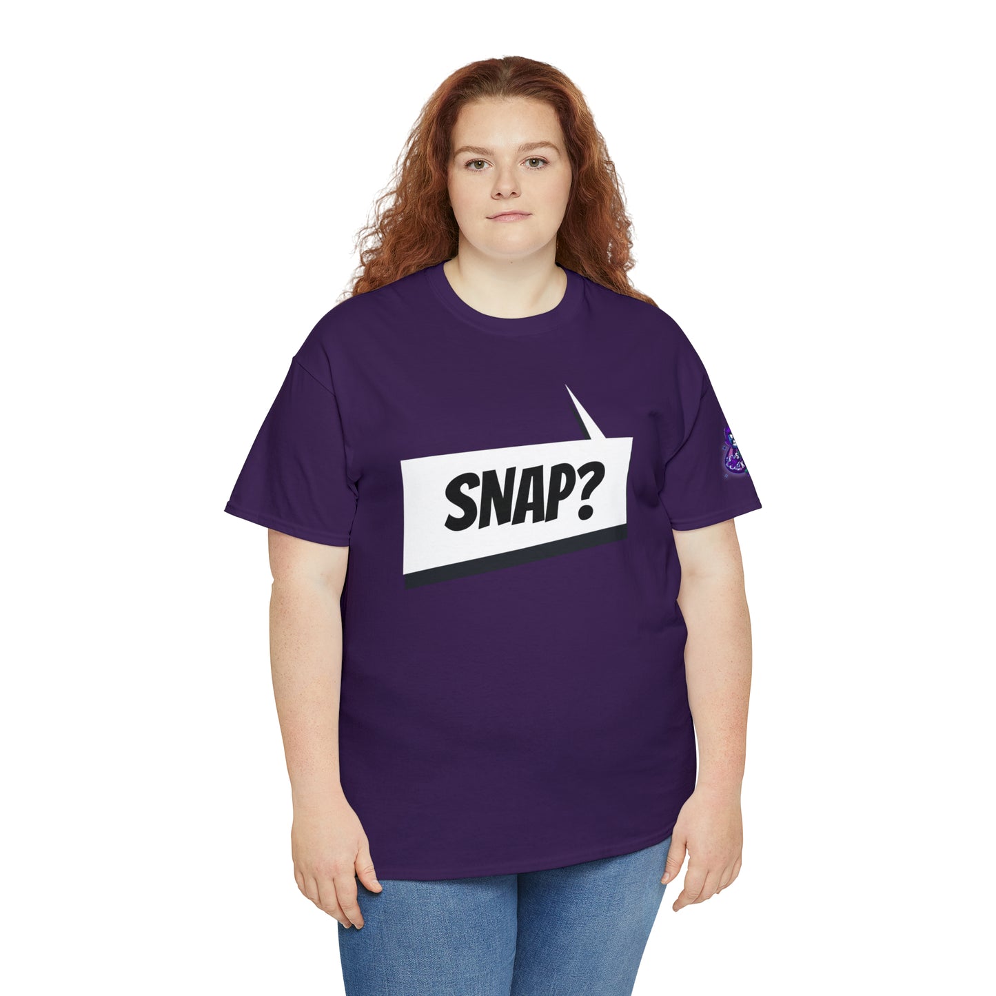 "Snap?" Marvel Snap inspired Unisex Heavy Cotton Tee