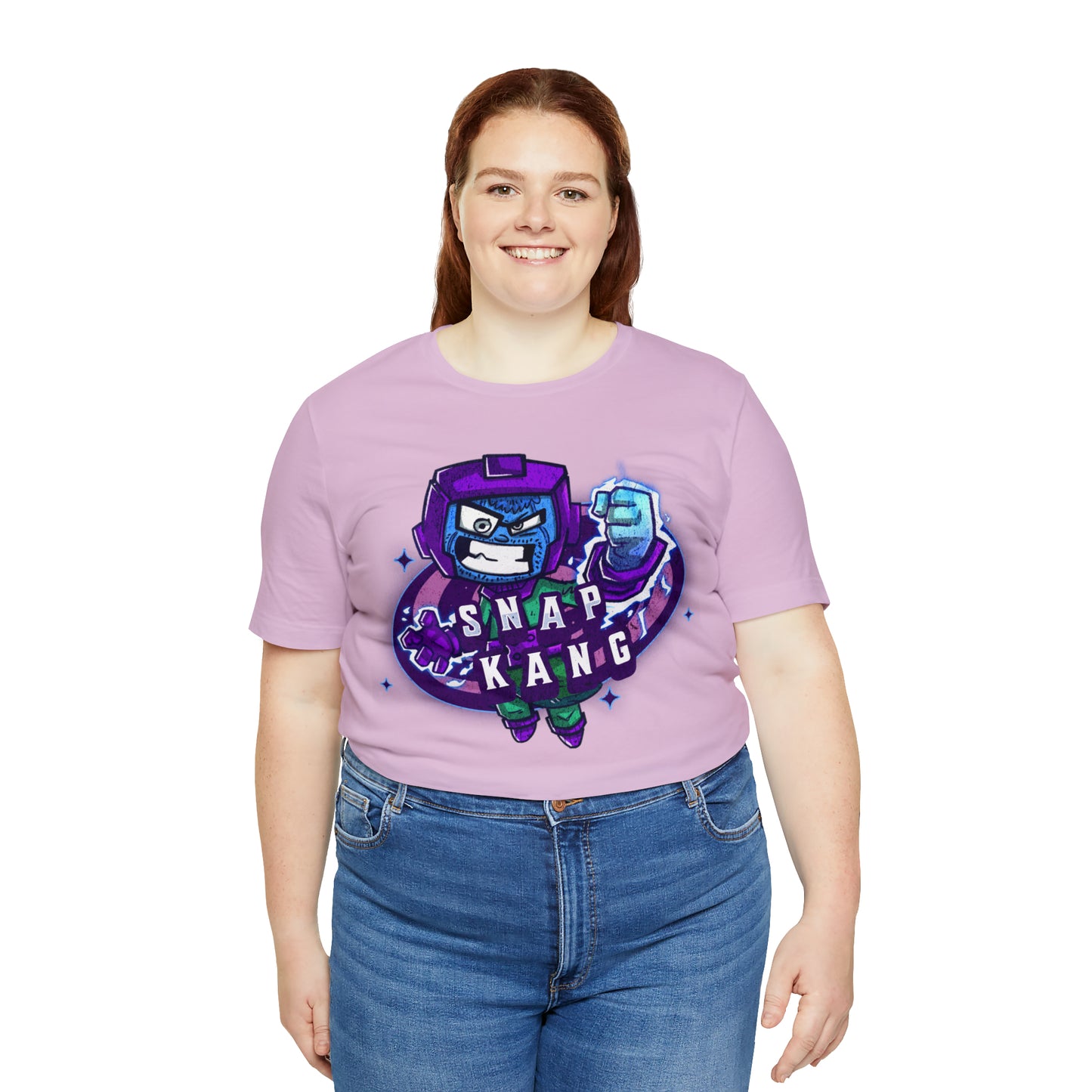 "Snap kang logo" Marvel Snap Unisex Jersey Short Sleeve Tee