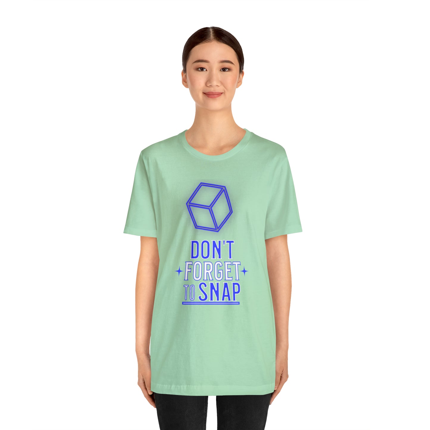 "don't forget to snap" Marvel Snap Unisex Jersey Short Sleeve Tee