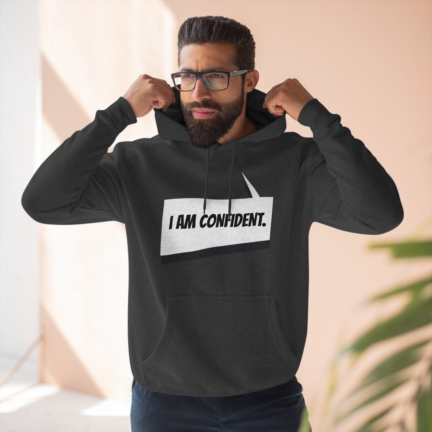"I am Confident" Marvel Snap Unisex Premium Pullover Hoodie